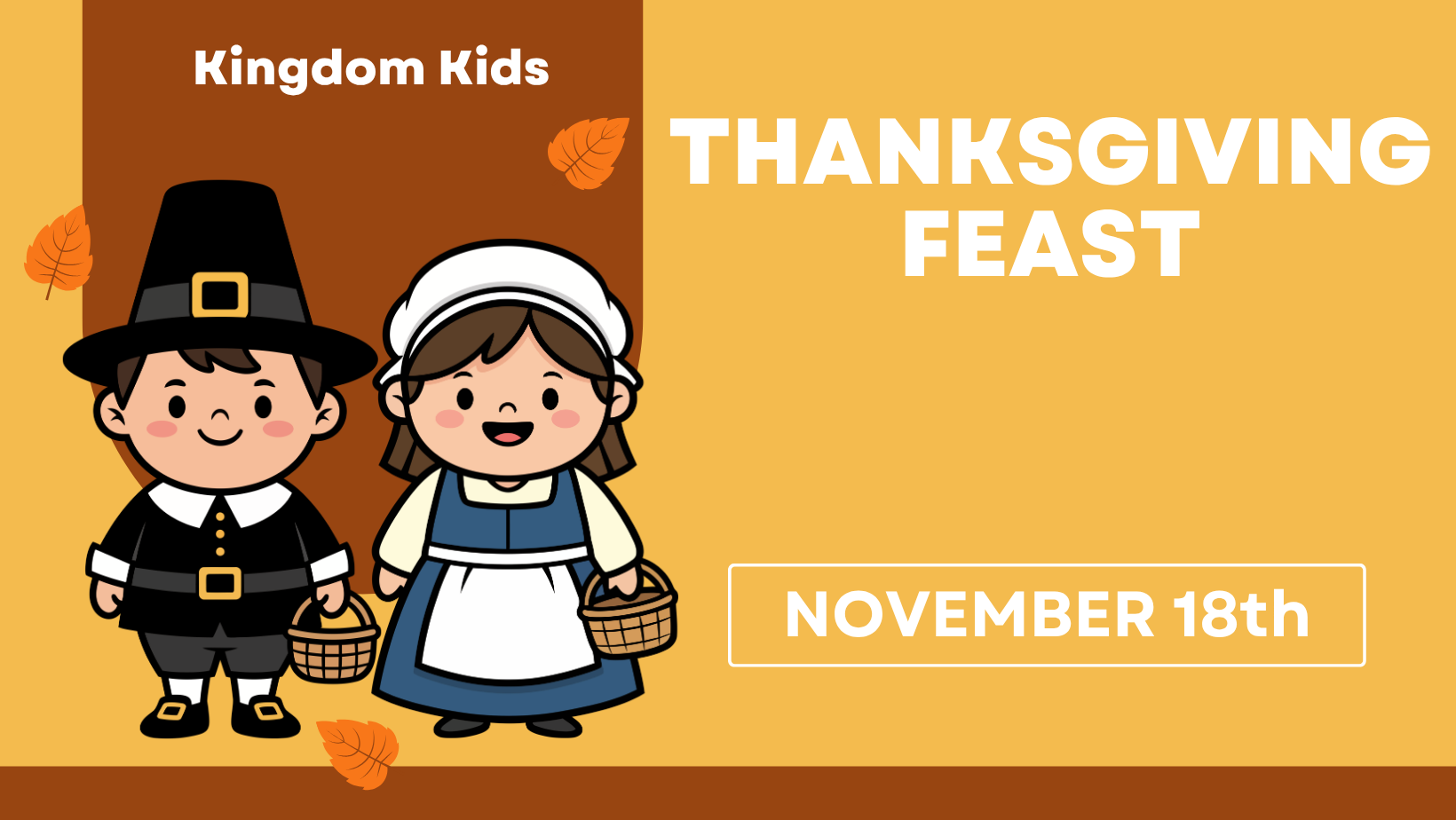 Kingdom Kids Thanksgiving Feast
