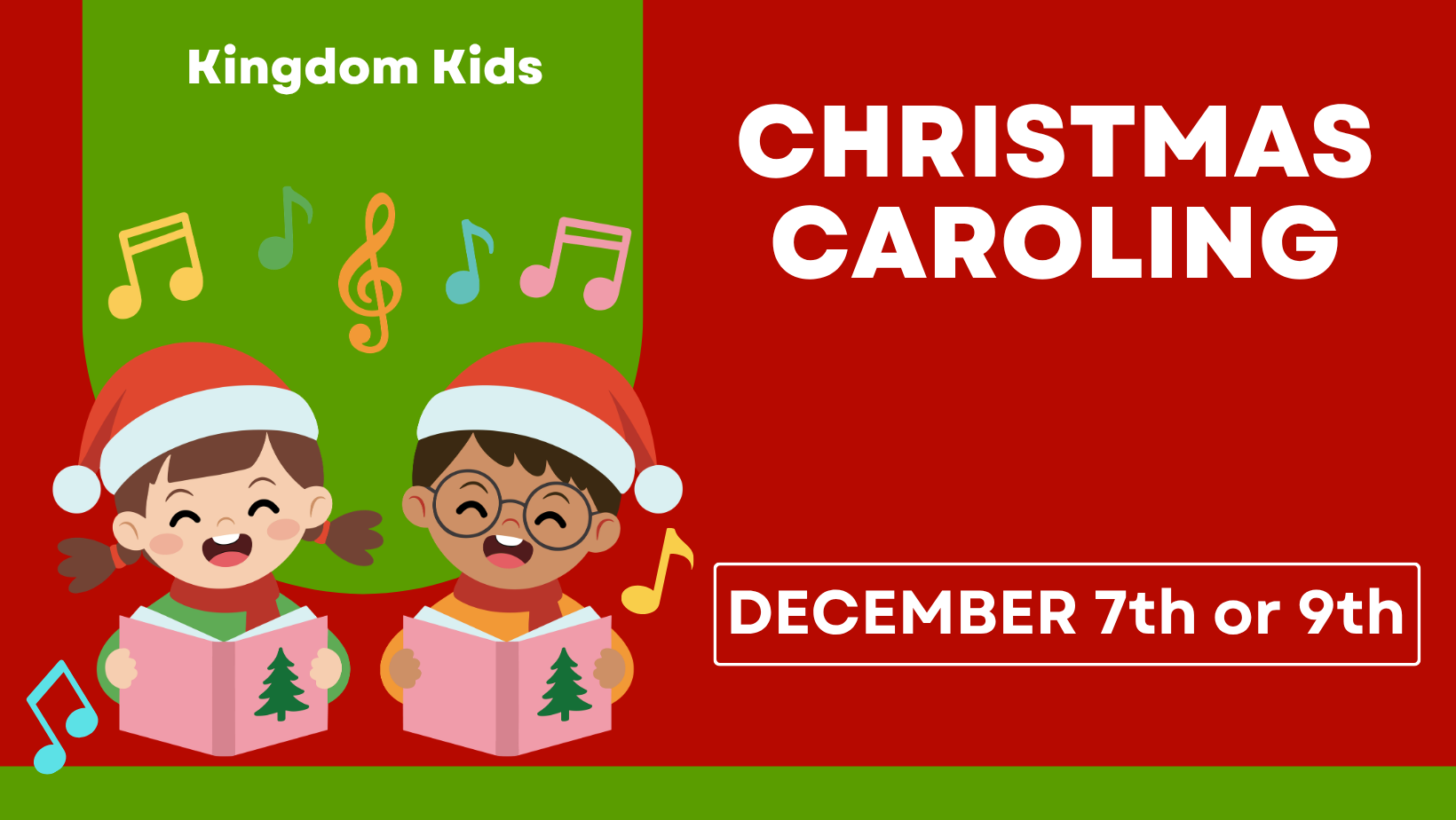 Kingdom Kids Christmas Caroling