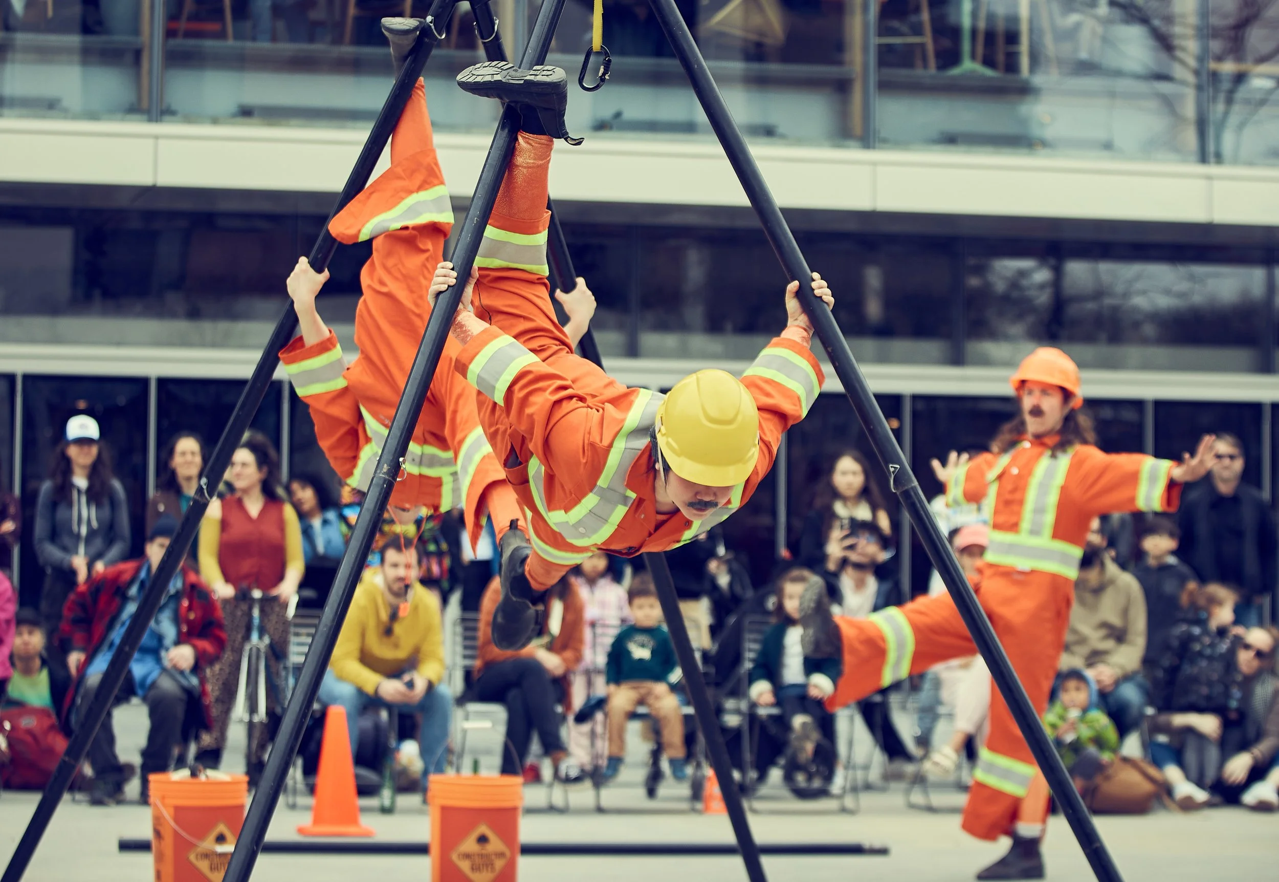 Construction Guys at Ottawa VALLEY BUSKERFEST