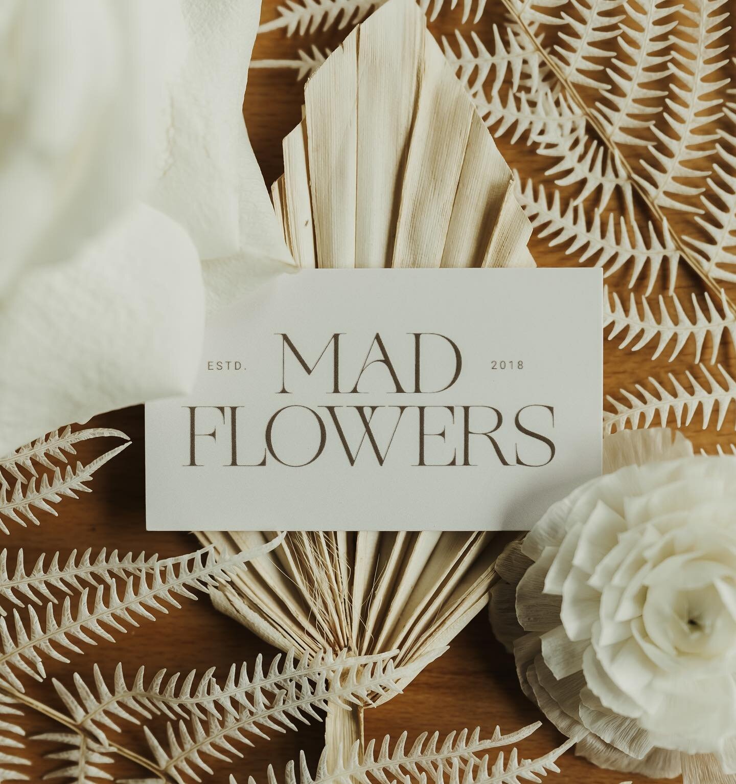 M A D  F L O W E R S
Estd.2018
After a few years with having little to no brand I decided to start really thinking what and who I am as a designer. I realized I’m bold and brave and ready to step into any job, Jesus first and use this service