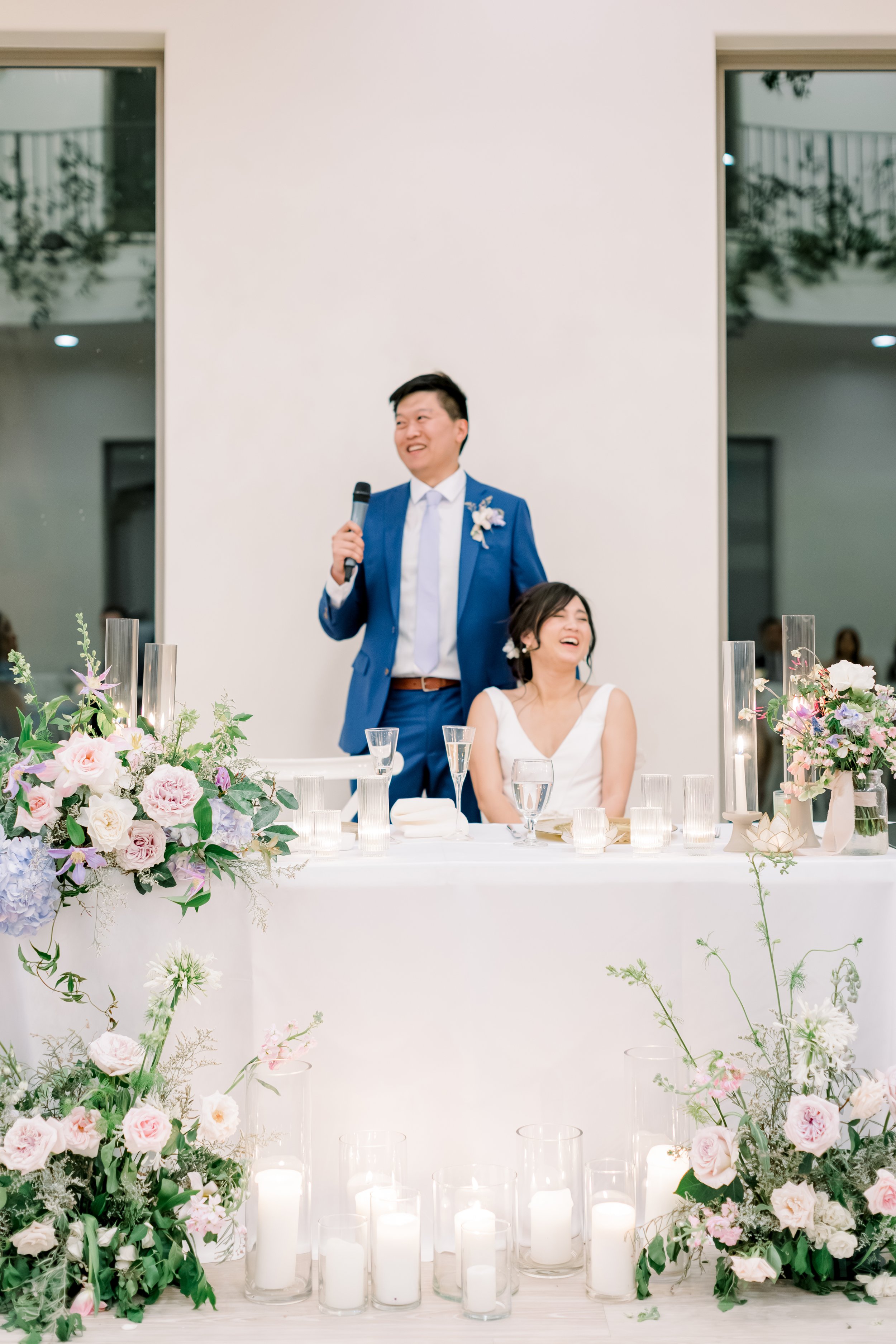 Monarch & Marigold Studio || Destination + Dallas-Ft. Worth Wedding Florist || McKinney, TX || D'Vine Grace Vineyards || Spring Wedding || Sweetheart Table Florals