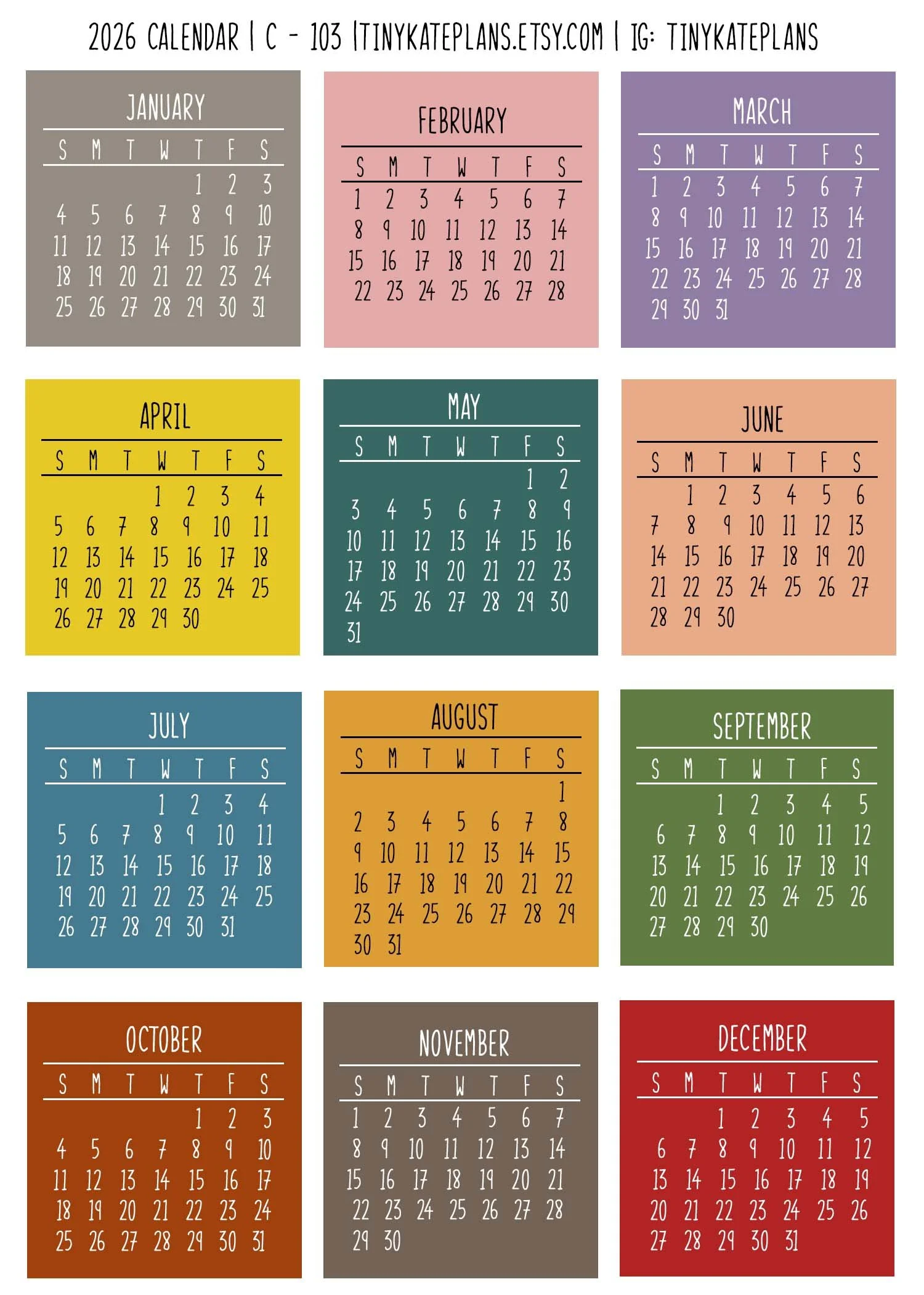 C-103 straight corners 2026 calendar - sun 5x7.jpg