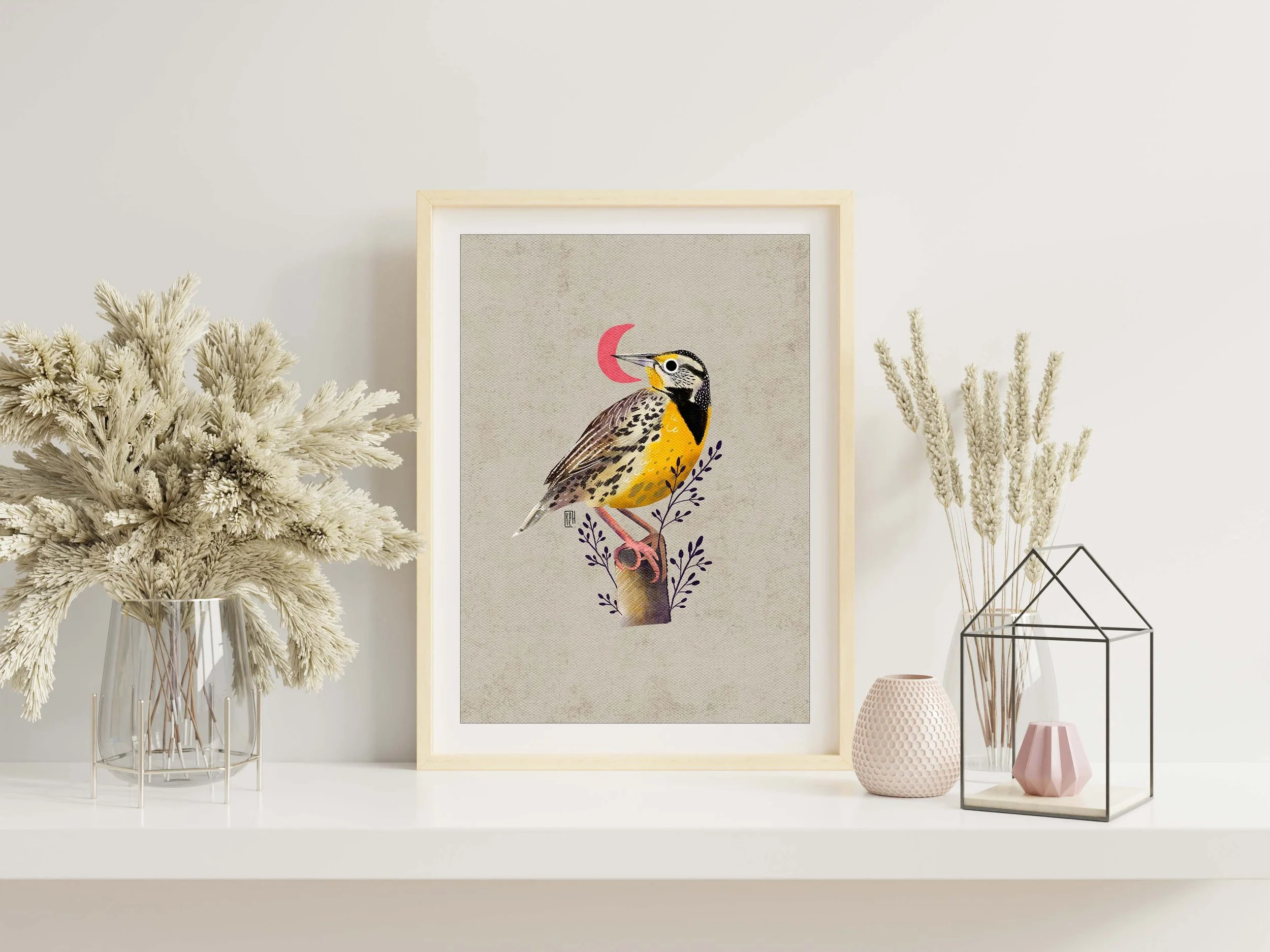 AP-147 eastern meadowlark art print-1.jpg