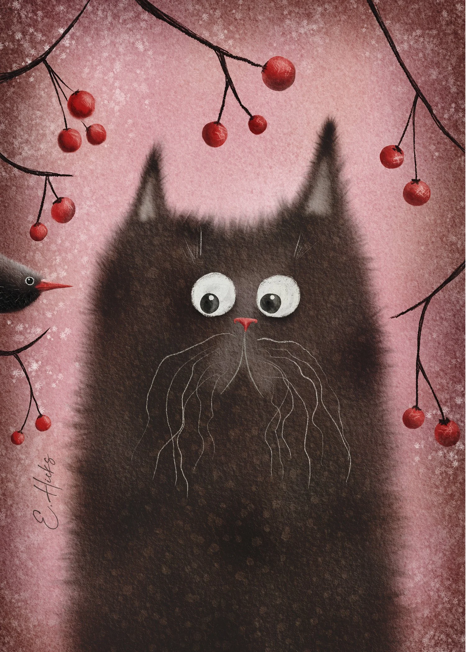 AC-129 curious cat 5x7.jpg