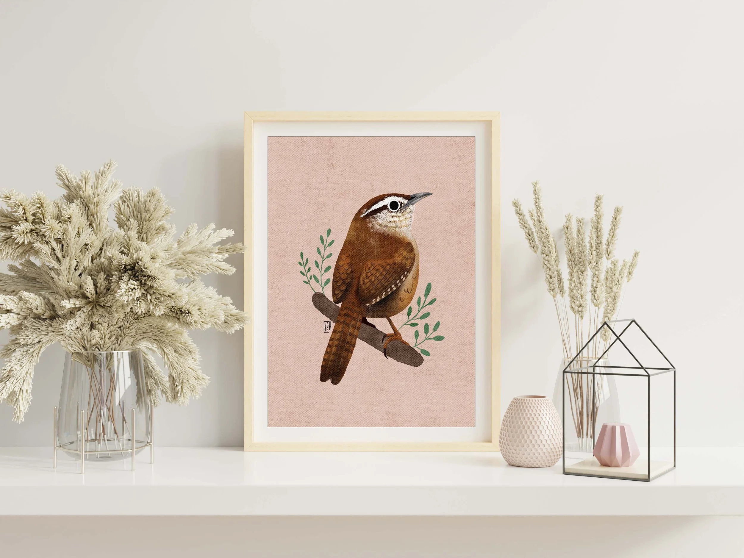 AP-133 carolina wren art print-3.jpg