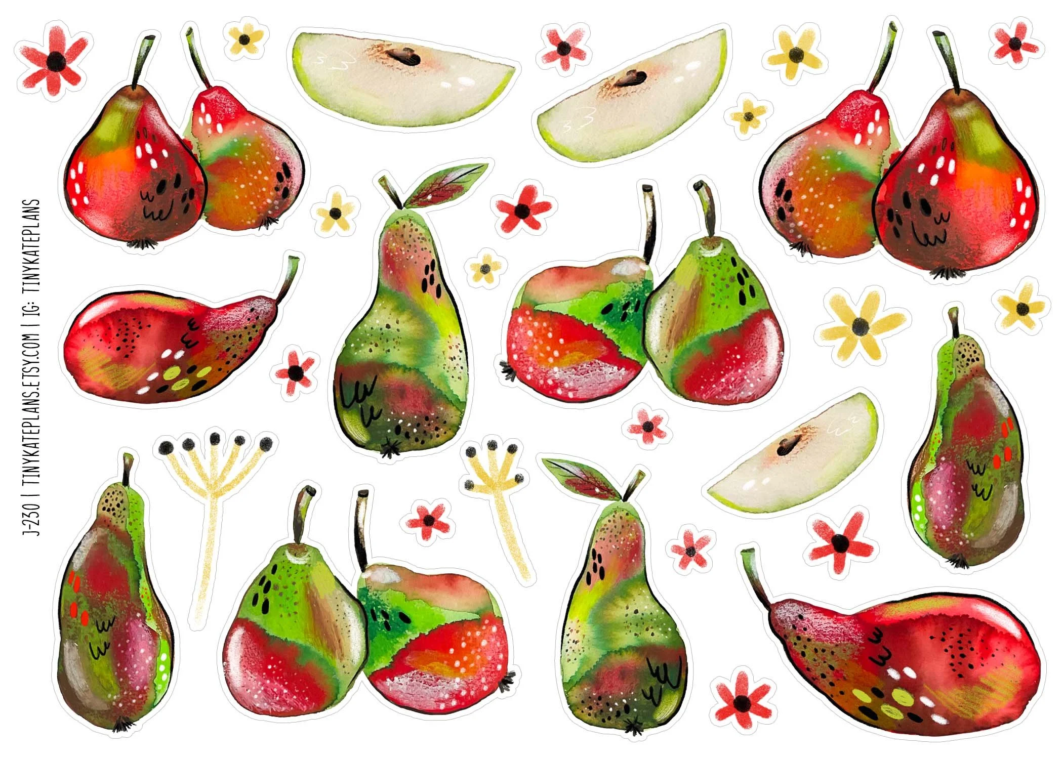 J-230 happy pears 5x7.jpg