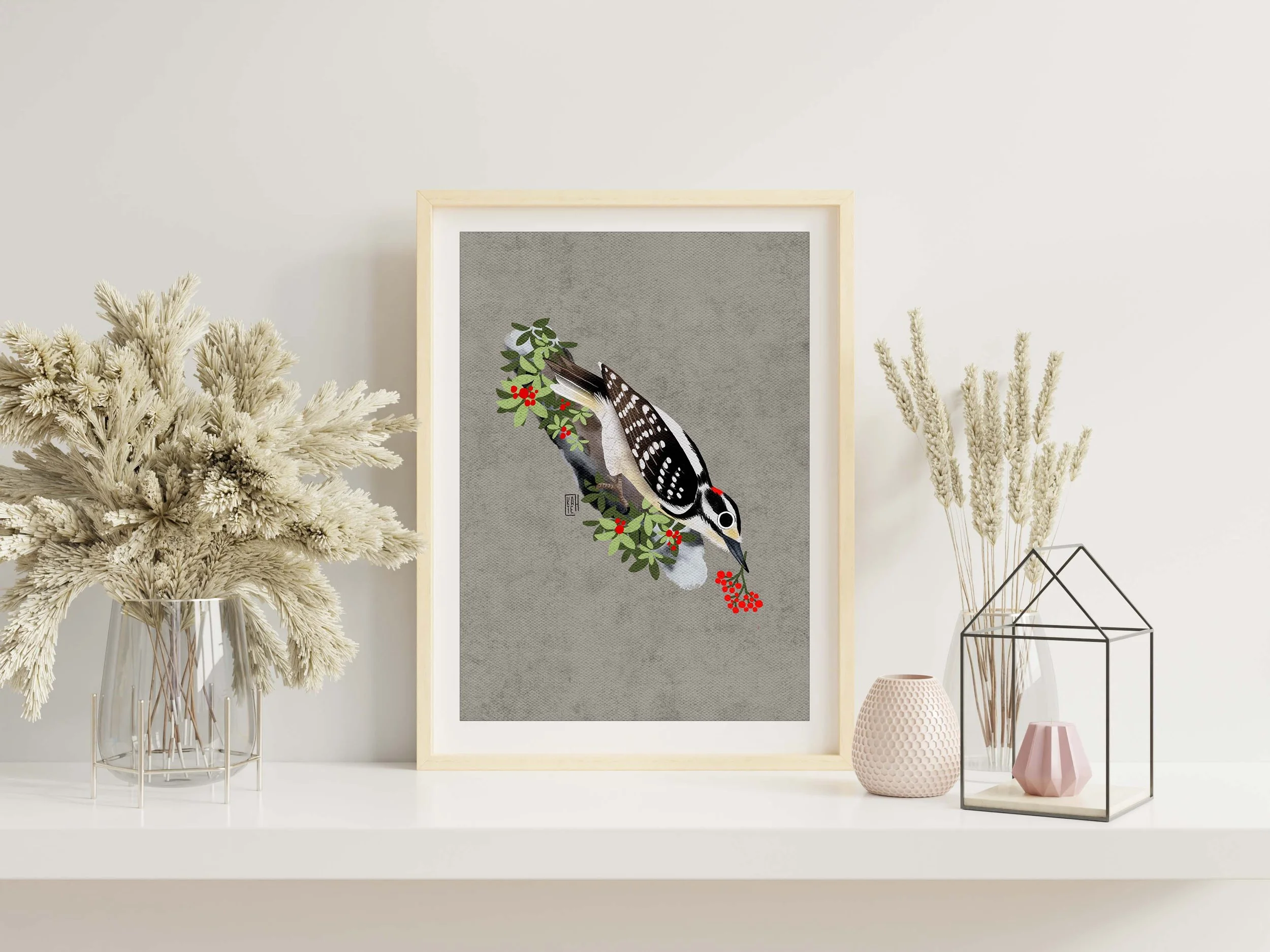 AP-148 downy woodpecker art print-3.jpg
