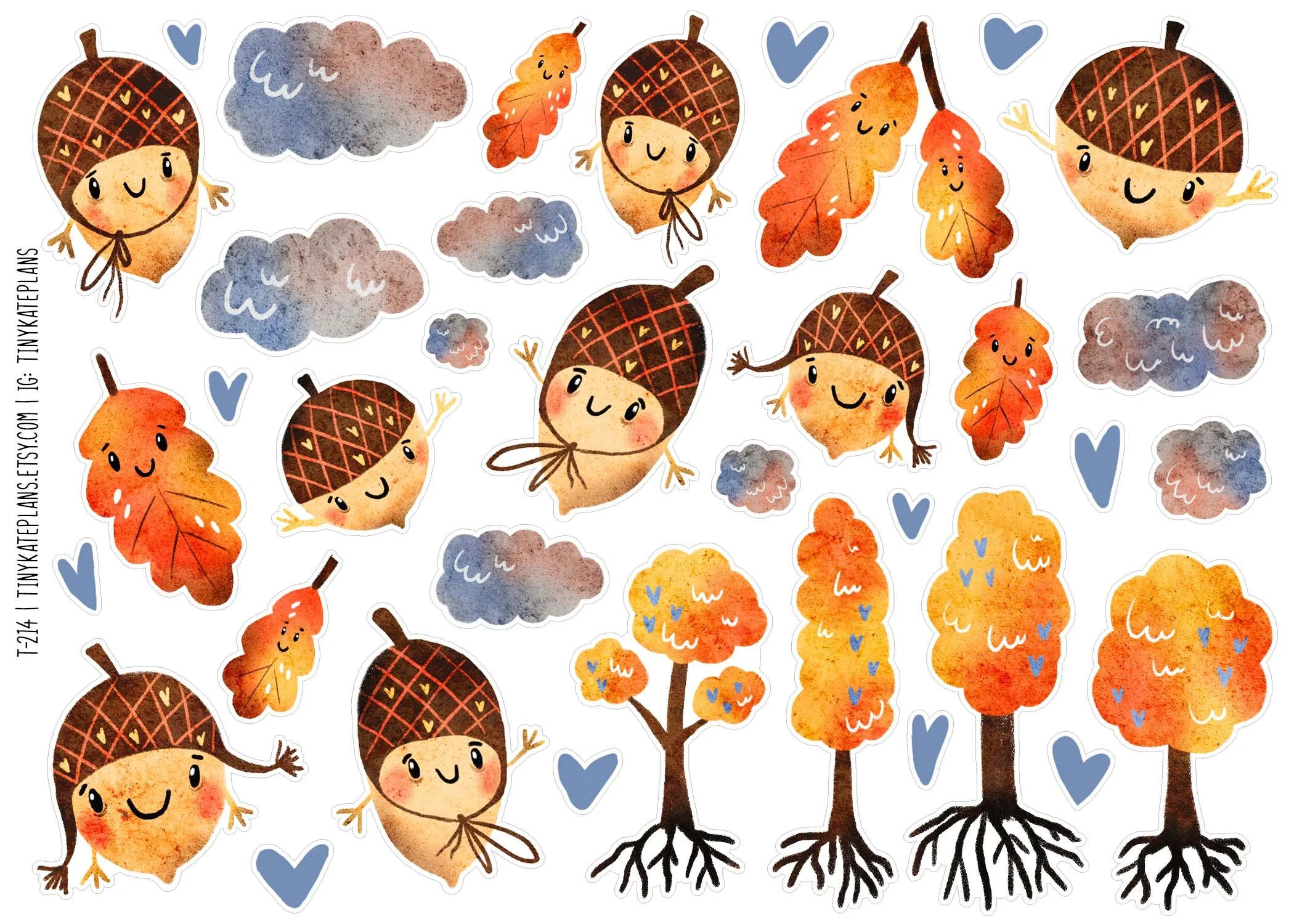 T-214 Acorn pals 5x7.jpg