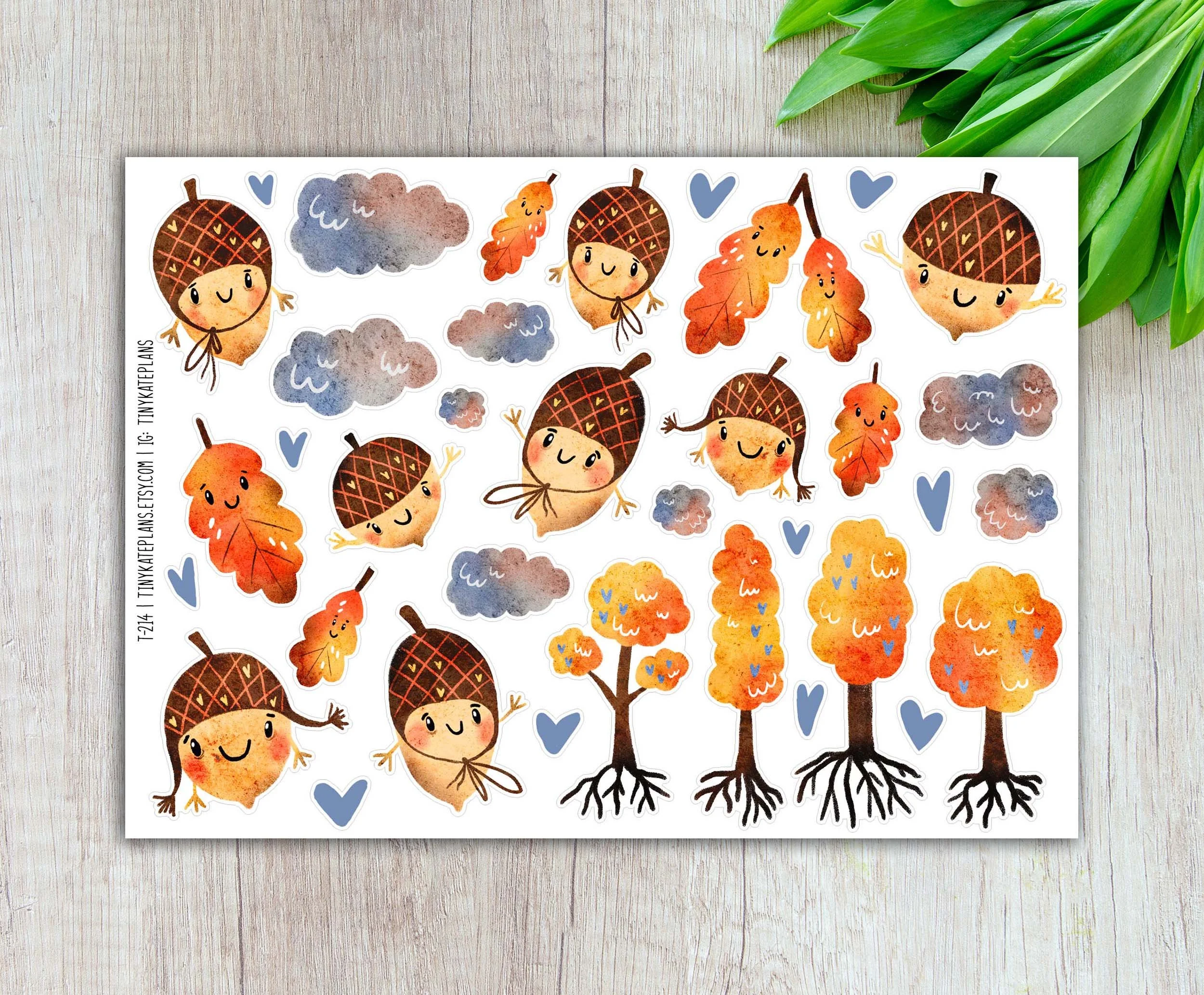T-214 Acorn pals 5x7 etsy.jpg