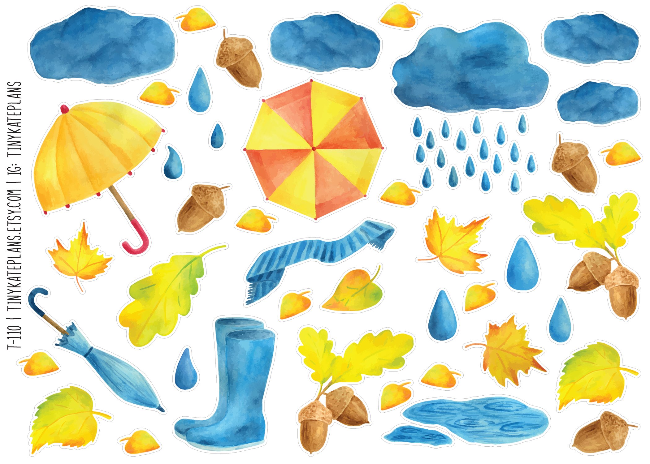 T-110 watercolor rainy fall 5x7.jpg