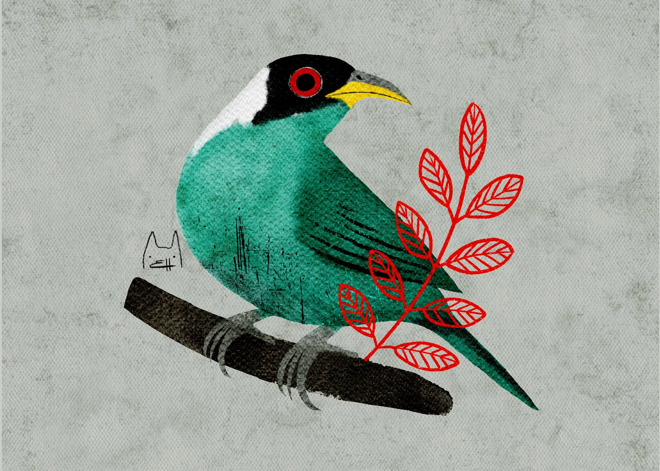 SBC-108 green honeycreeper 5.jpg