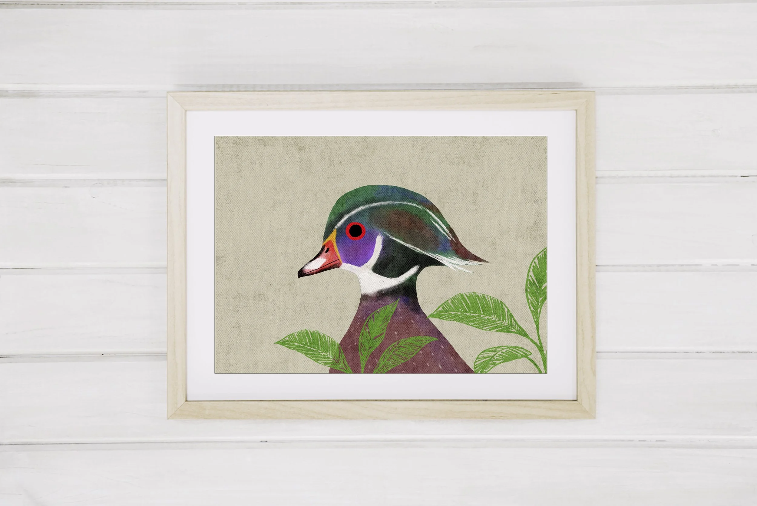 AP-113 wood duck art print etsy4.jpg