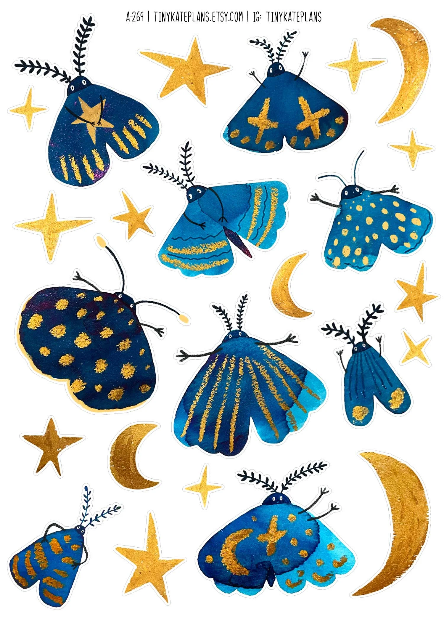 A-269 moths with golden things 5x7.jpg