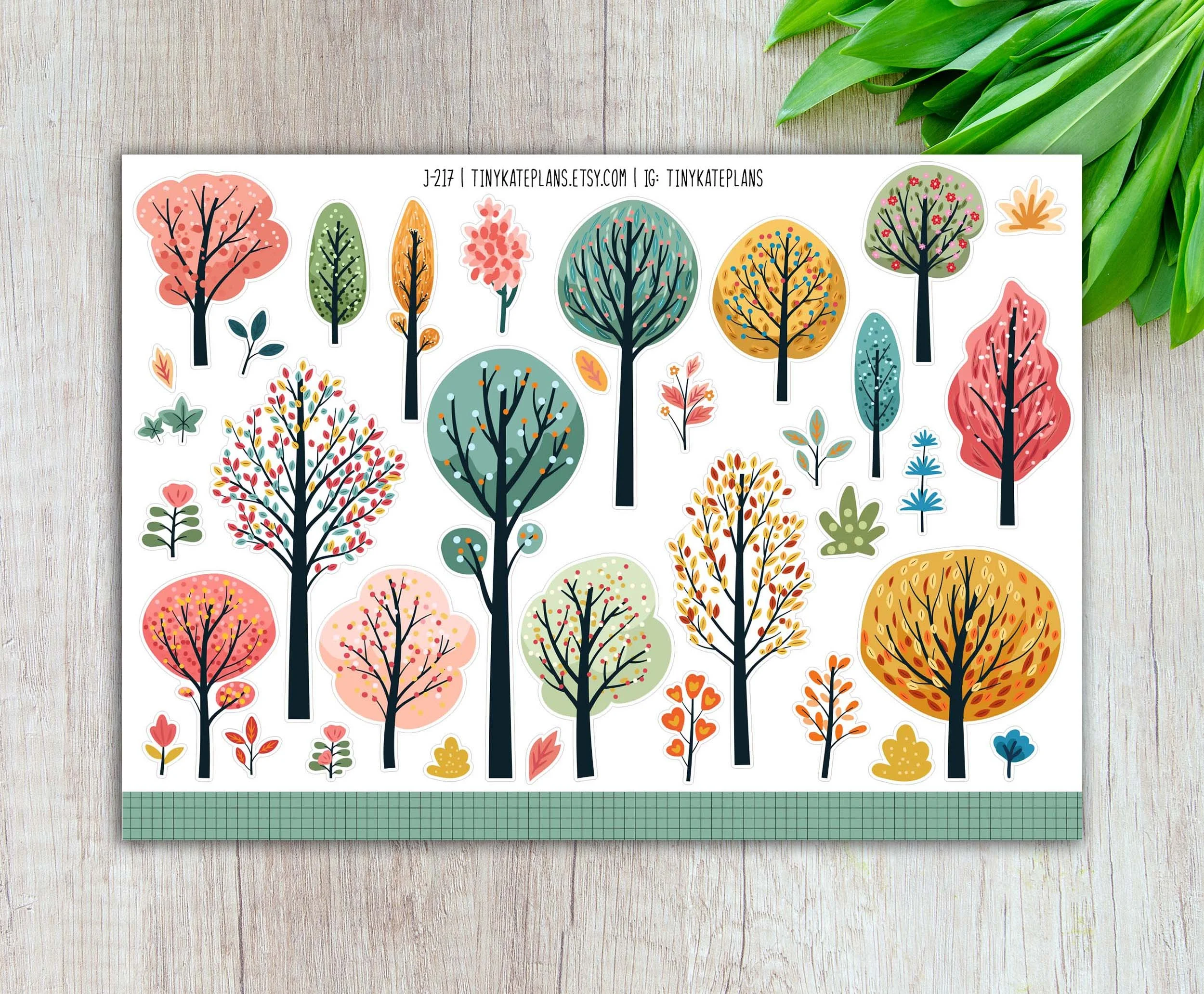 J-217 colorful trees 5x7 etsy.jpg
