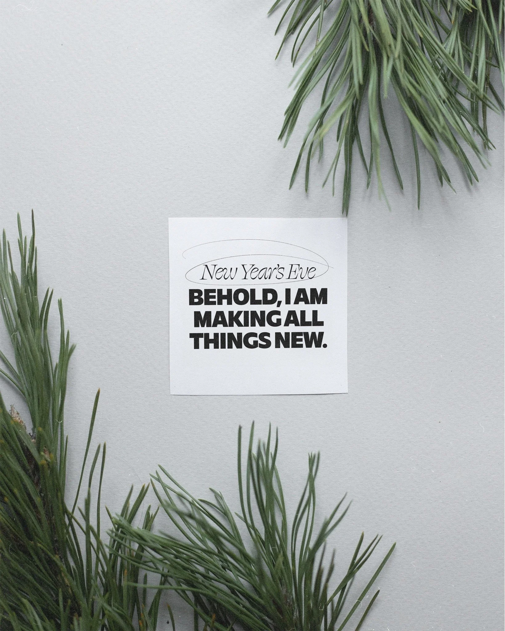 What are you doing New Year's Eve? 

Whatever you're doing, we hope you'll stop by and begin your evening with a time of reflection on 2025 and looking forward to 2026!  Stop in at Portview Church anytime between 4pm-6pm for a time of prayer and comm