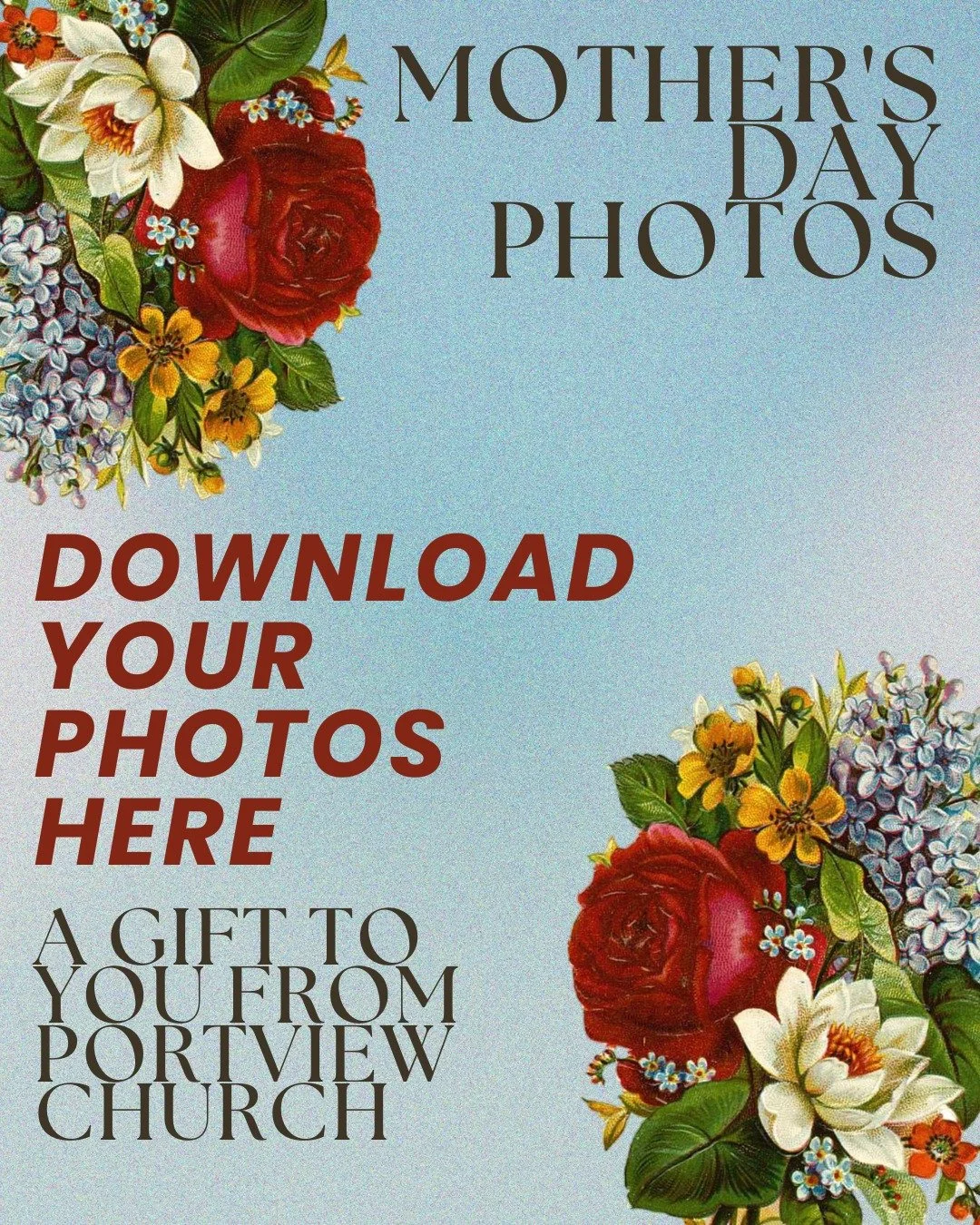 We are so grateful to Katelin Sossong Photography for such a generous gift to our church family this past Sunday! 💐📸 Providing family photos for Mother&rsquo;s Day was such a meaningful and special blessing, and we loved seeing so many families cap