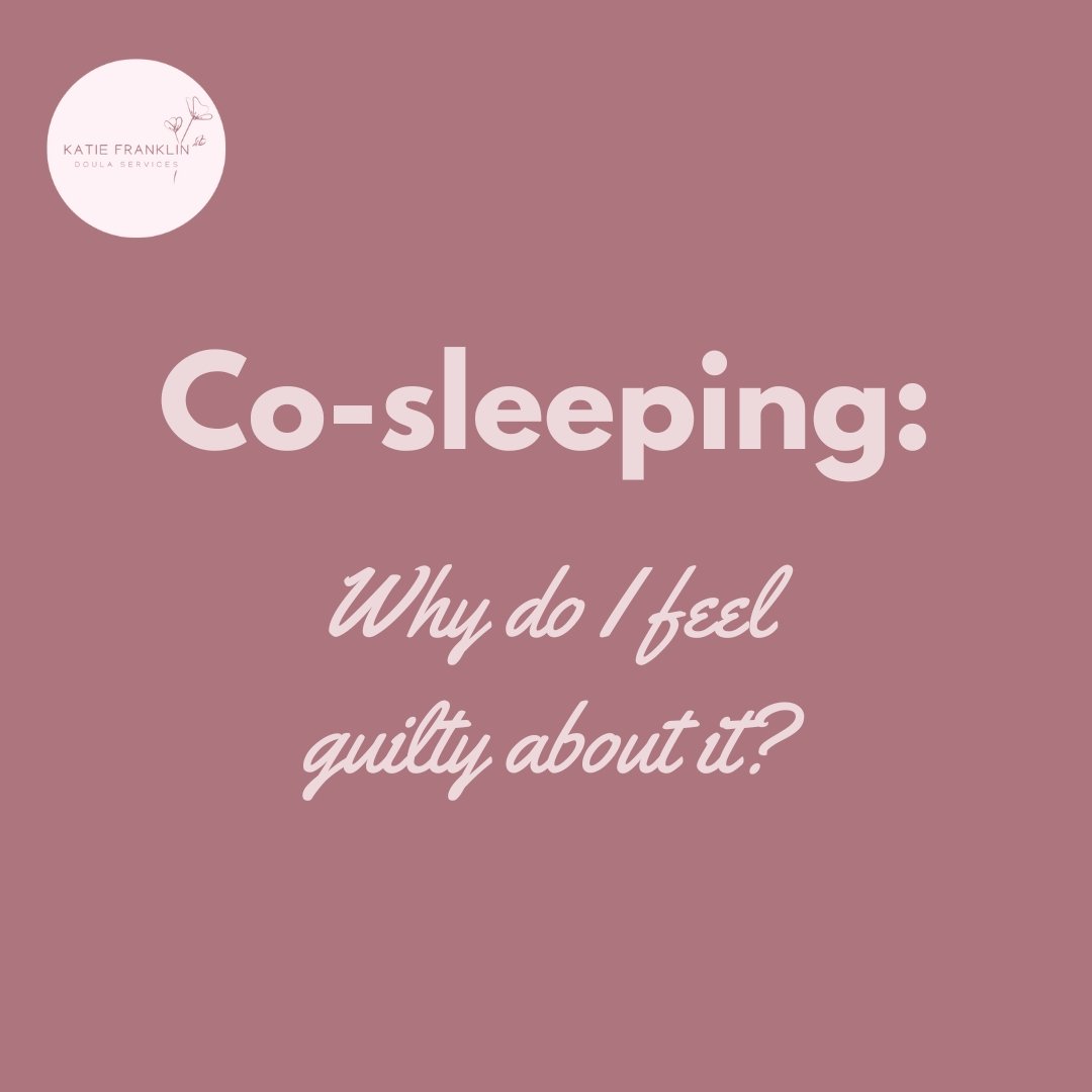 Co-sleeping is something that I see a lot of families doing, though most are reluctant to openly talk about it because of the stigma surrounding the practice.

Most newborns want to be held or feel close to you. They also need to feed every couple of