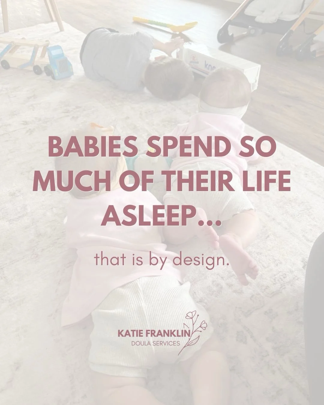 It&rsquo;s not faulty design that holding a baby helps them to sleep better. 

That connection is literally the foundation that helps their brain grow! 

Connection and responsiveness are not bad habits. 

But it&rsquo;s also ok that navigating chall