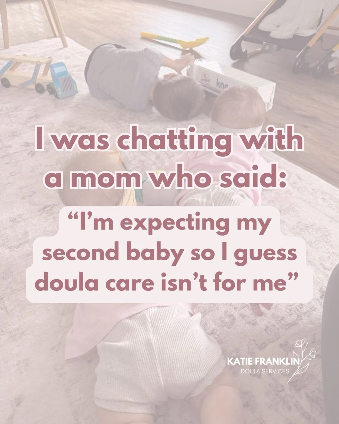 I love supporting second-time parents!

Second-time mommas (or third, or fourth) often need more hands on support, not less! 

Sure, you&rsquo;ve done this before&hellip; but you&rsquo;ve never had 2 little ones! 

You are stretched thinner, and the 