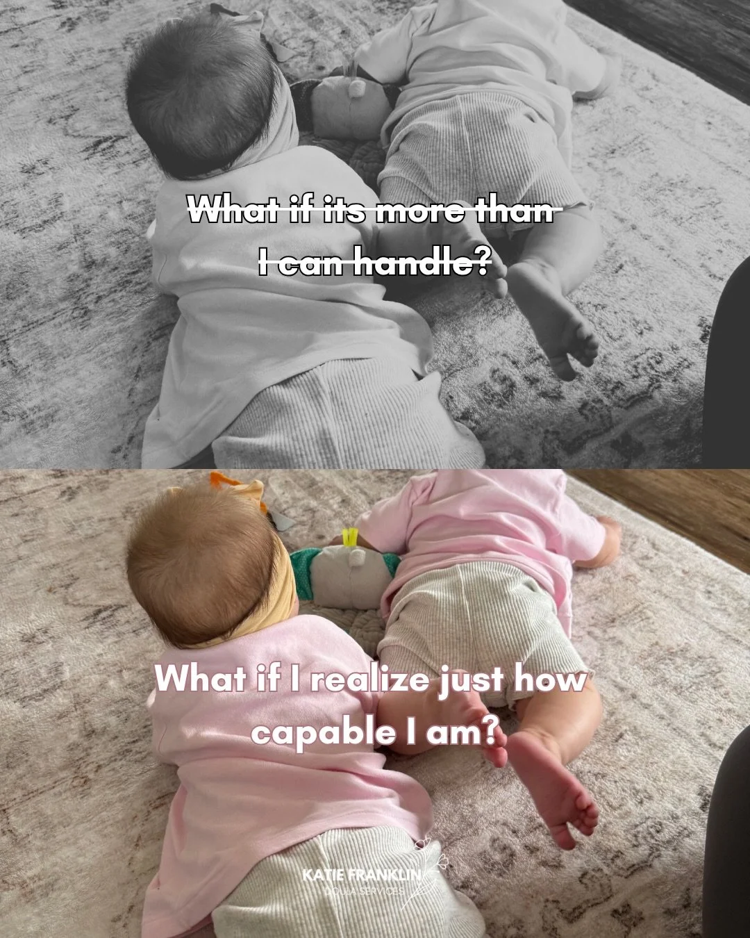 What if it&rsquo;s better than you could have imagined 🤍

With the right support, you start to believe that the positive &lsquo;what if&rsquo;s&rsquo; might actually come true. 

You&rsquo;ve got this 🫶

Now booking late fall/winter postpartum fami