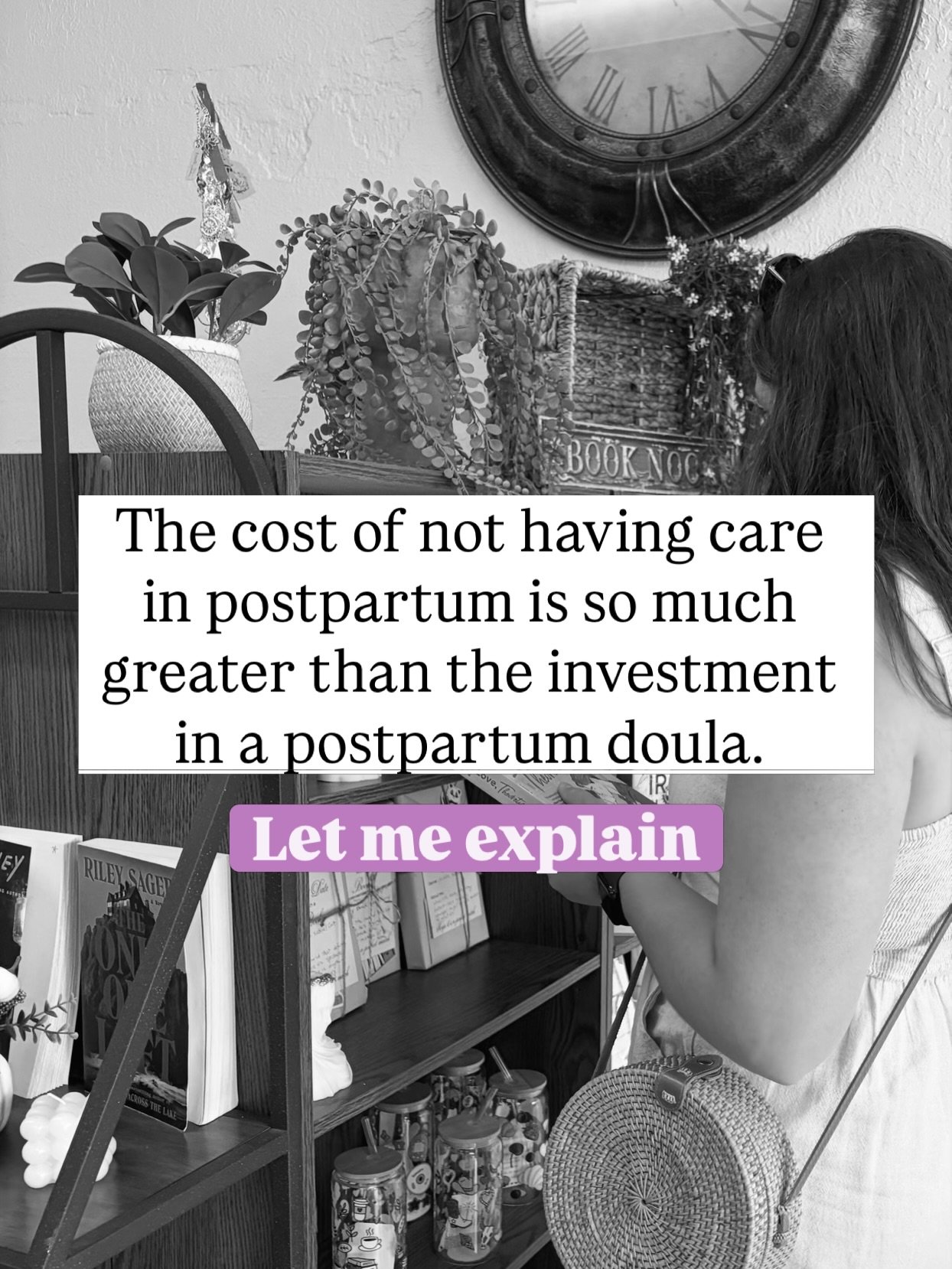 Postpartum care is an investment. 

The cost is what you owe when you don&rsquo;t invest in postpartum care. 

Expecting in 2027? Let&rsquo;s chat support! 

Connect call link in my bio 📲