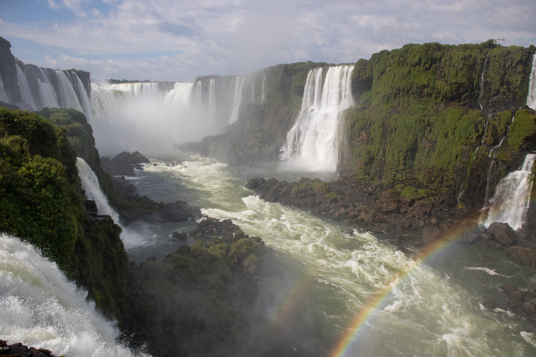 Iguazu Falls in Paraná, Brazil