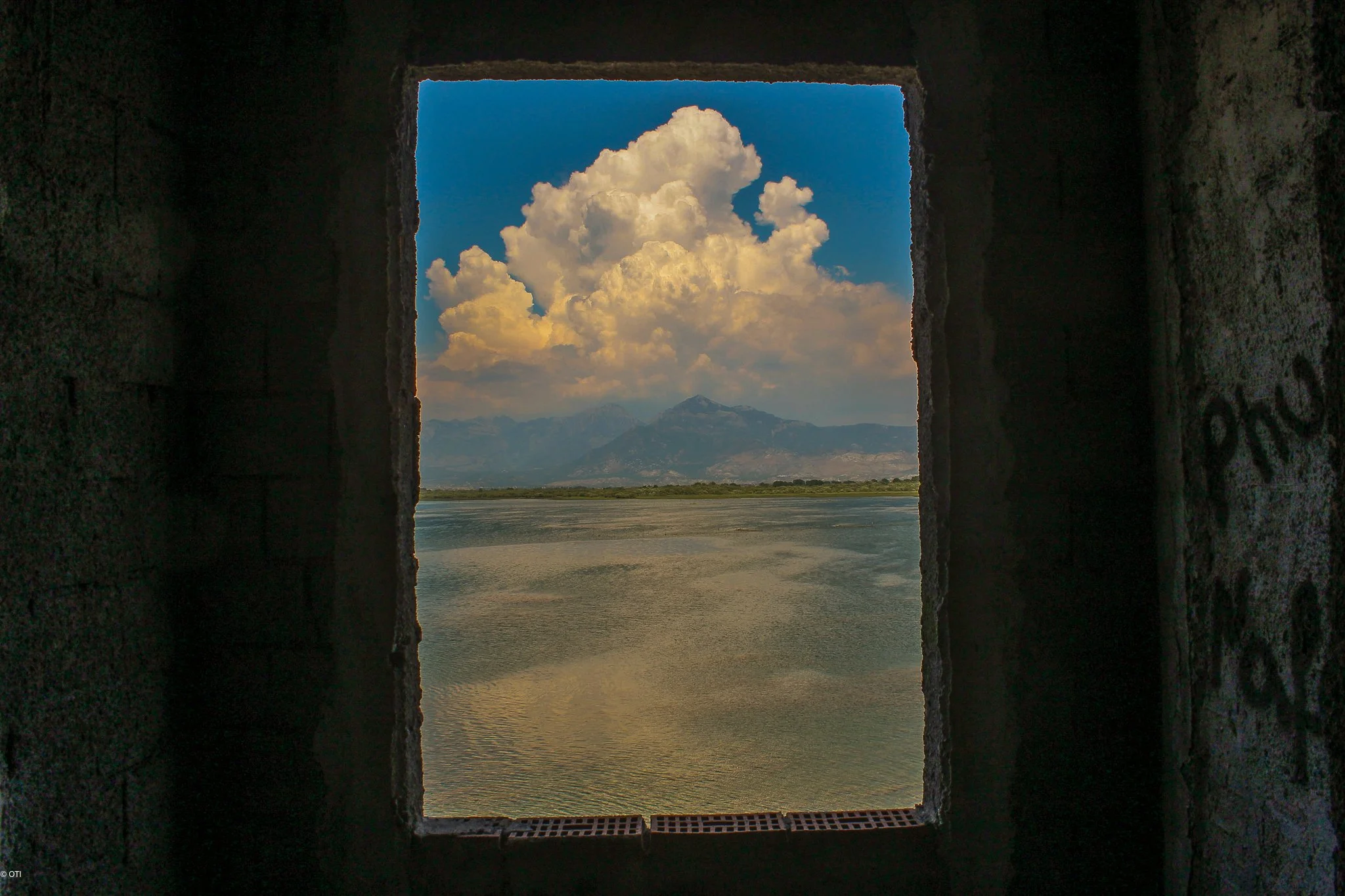 Inside Stralaus Freudenberg on Shkodra Lake.