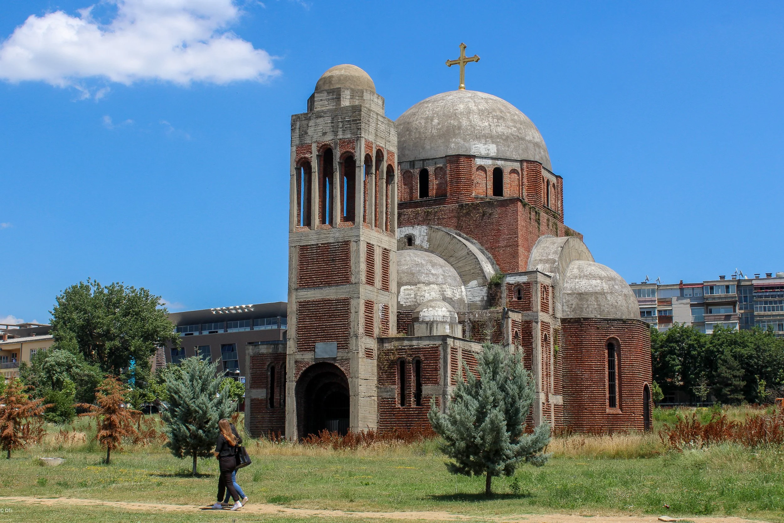 Church of Christ the Saviour in Pristina, Kosovo.