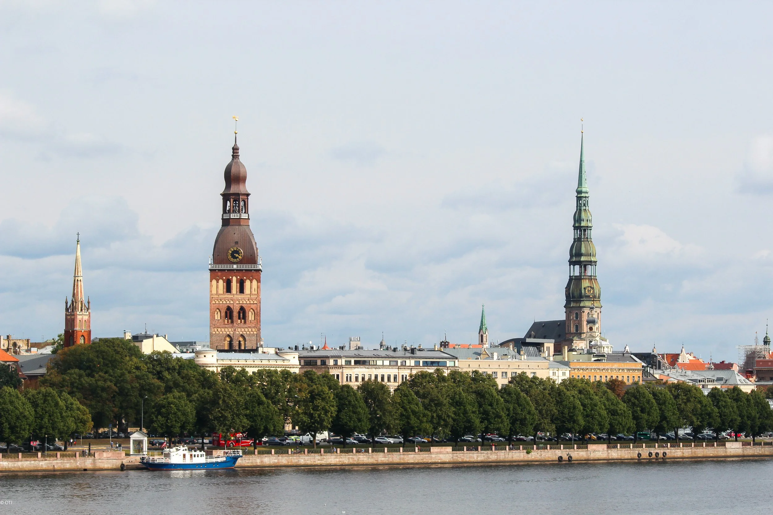 Riga Center Skyline