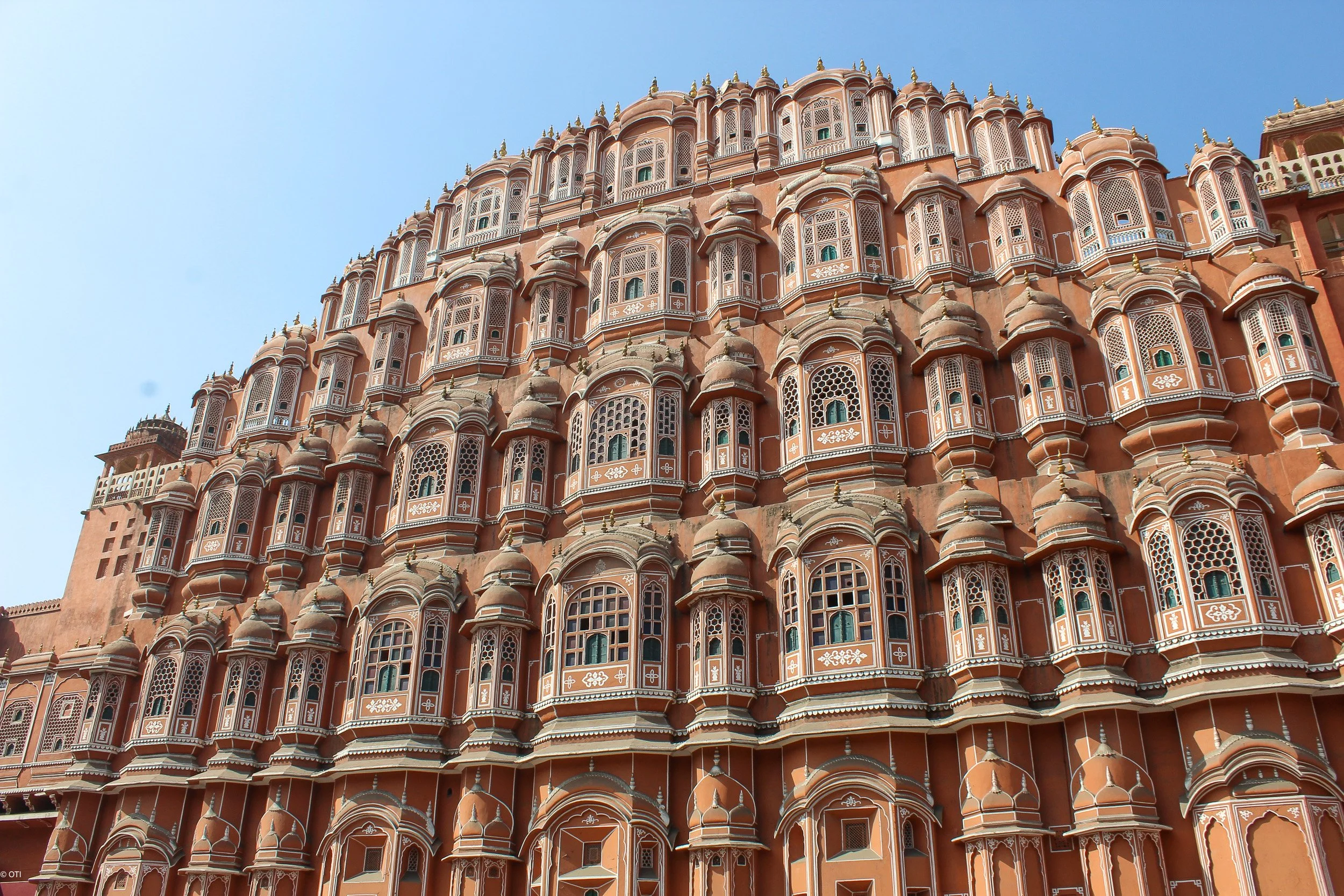 Hawa Mahal in Jaipur, India.