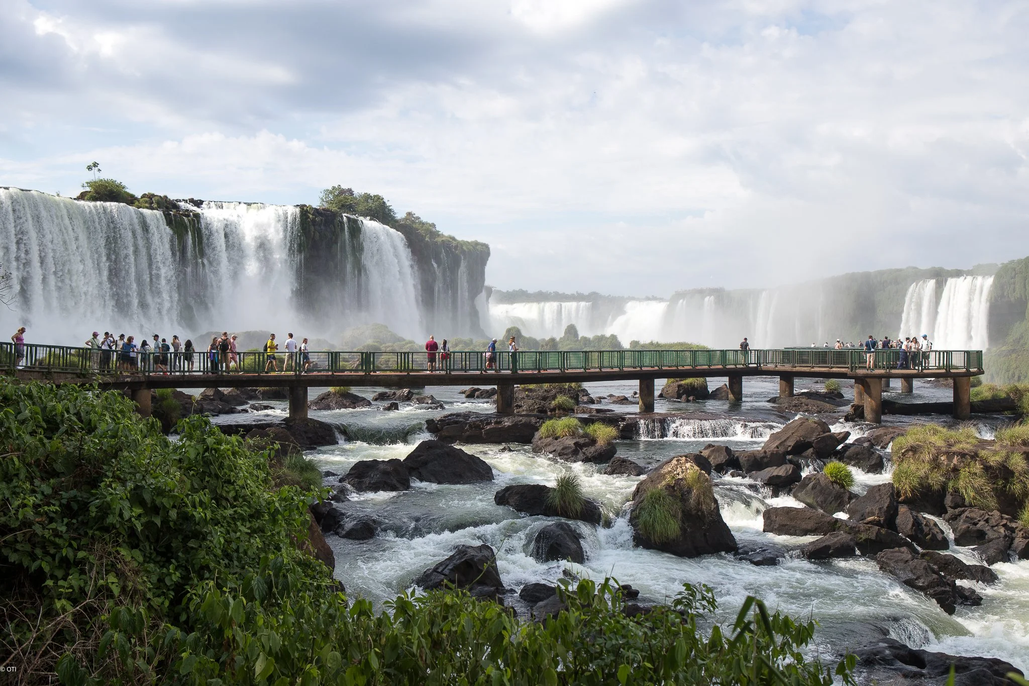 Iguazu Falls in Paraná, Brazil
