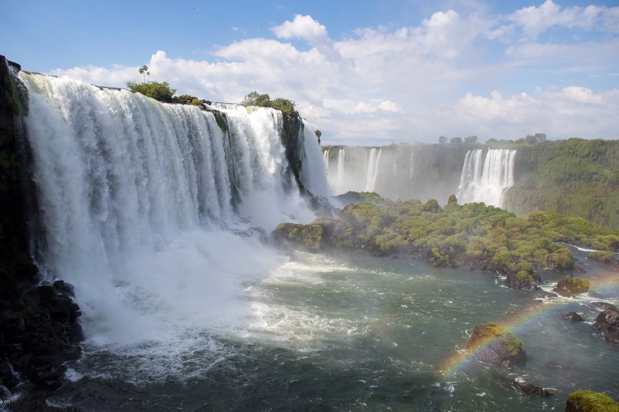 Iguazu Falls in Paraná, Brazil