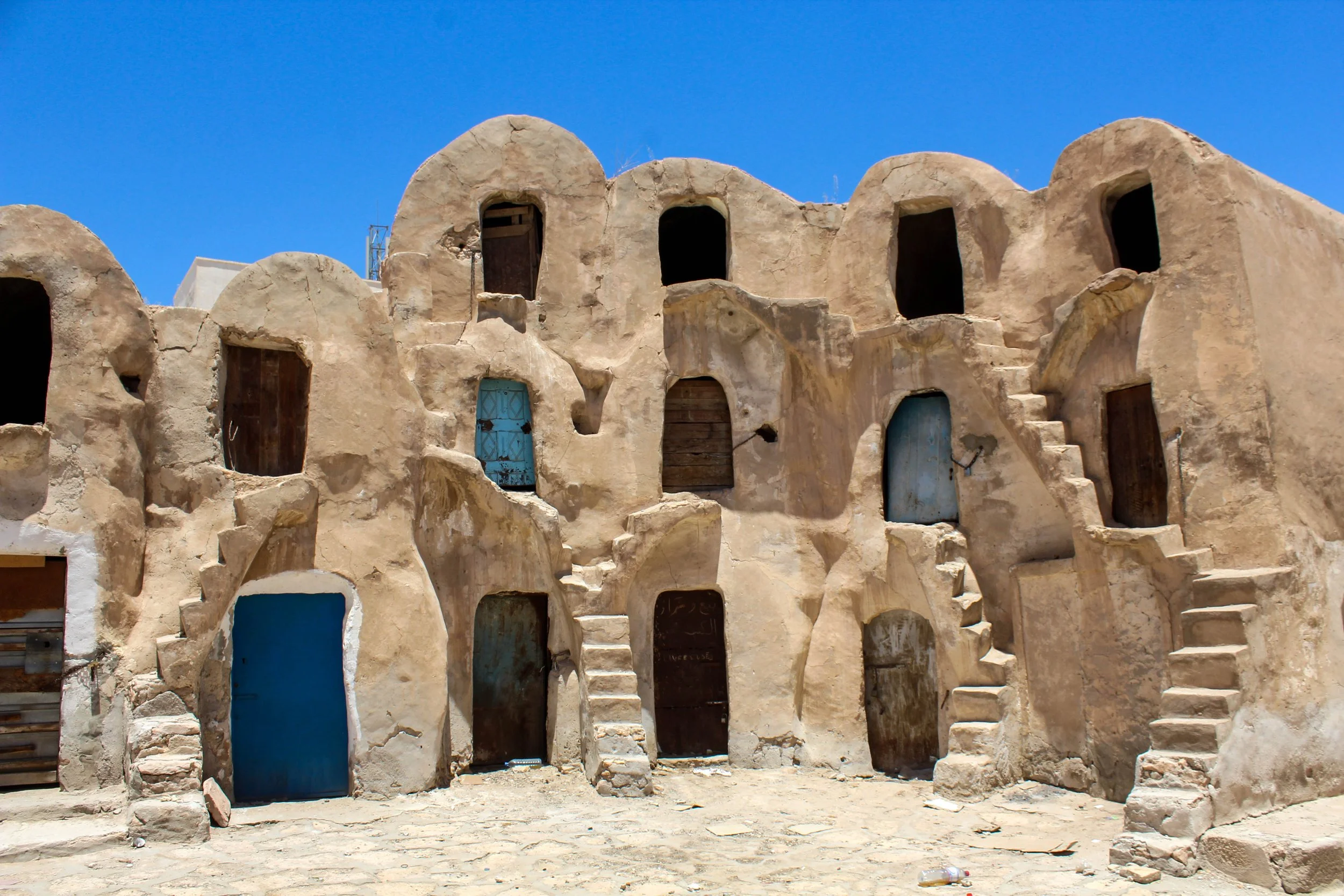 Ksar in Medinine, Tunisia