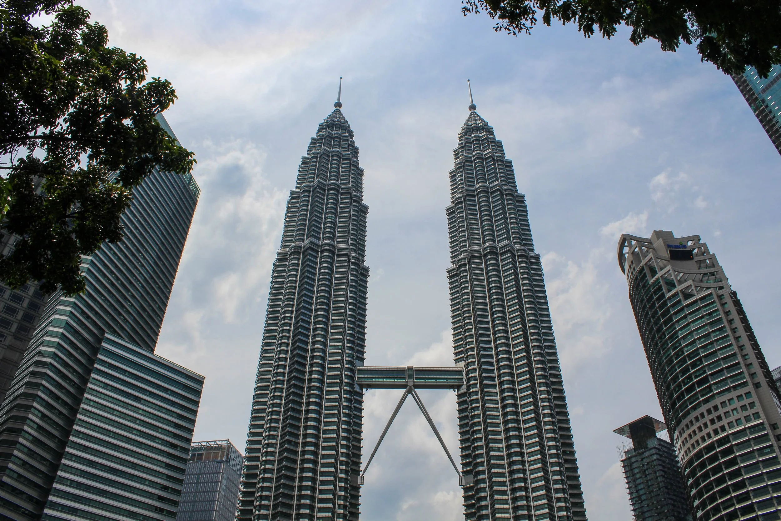 Petronas Towers in Kuala Lumpur, Malaysia