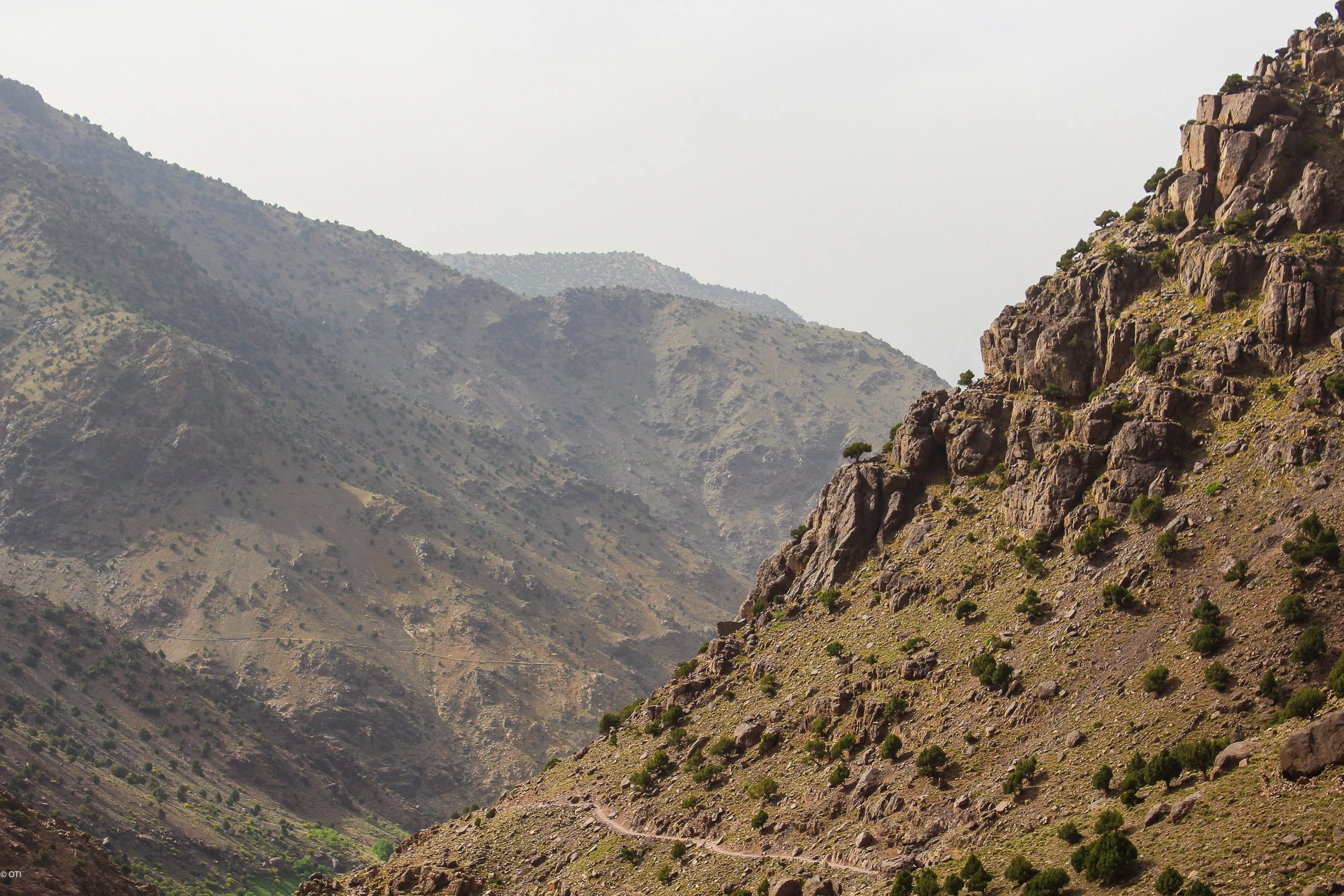 Toubkal National Park in Morocco.