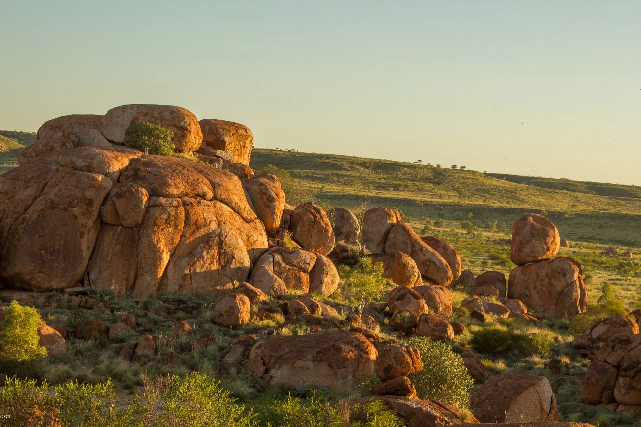 Karlu Karlu (Devil's Marbles) in Warumungu - Northern Territory, Australia