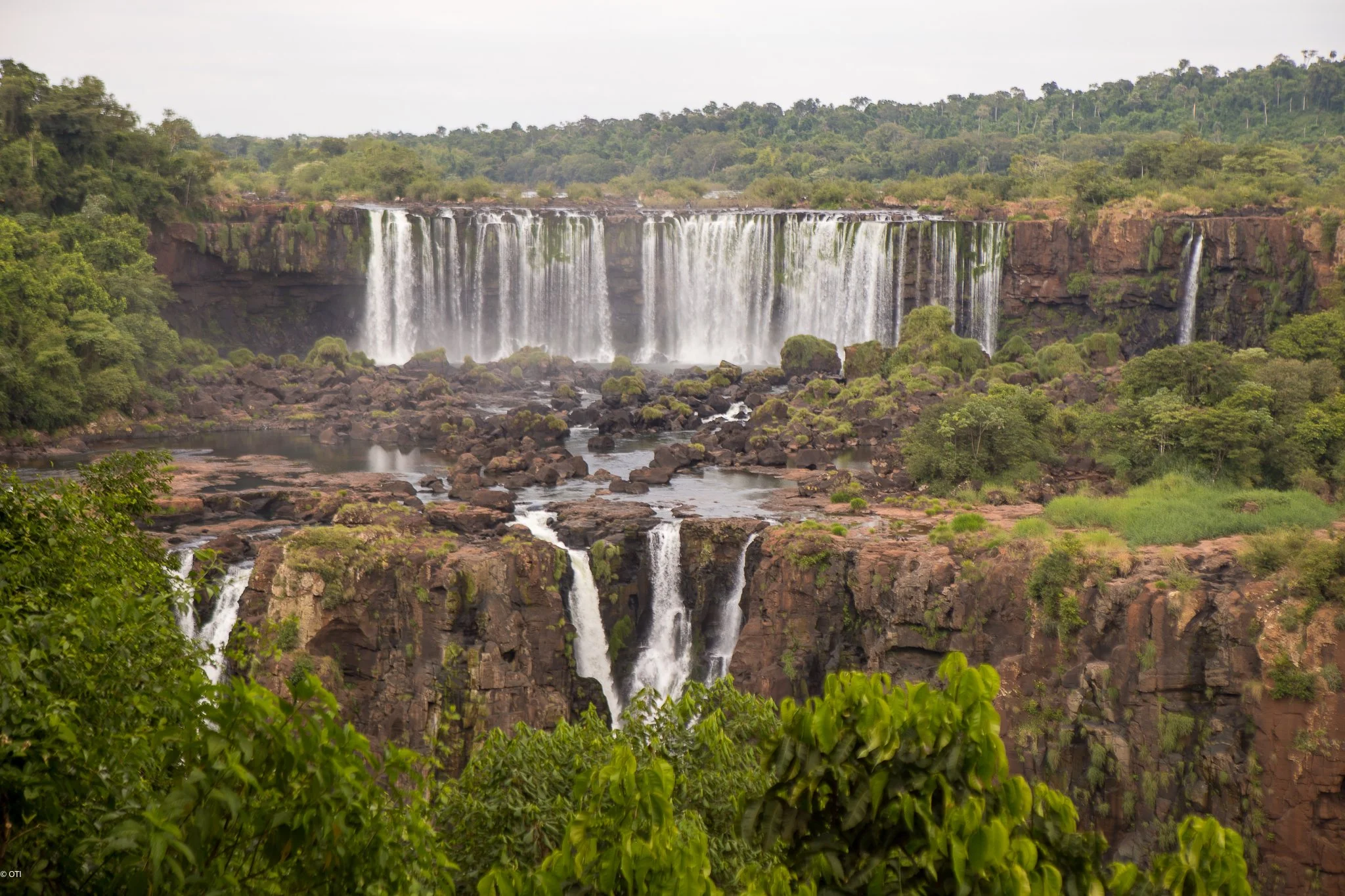 Iguazu Falls in Paraná, Brazil
