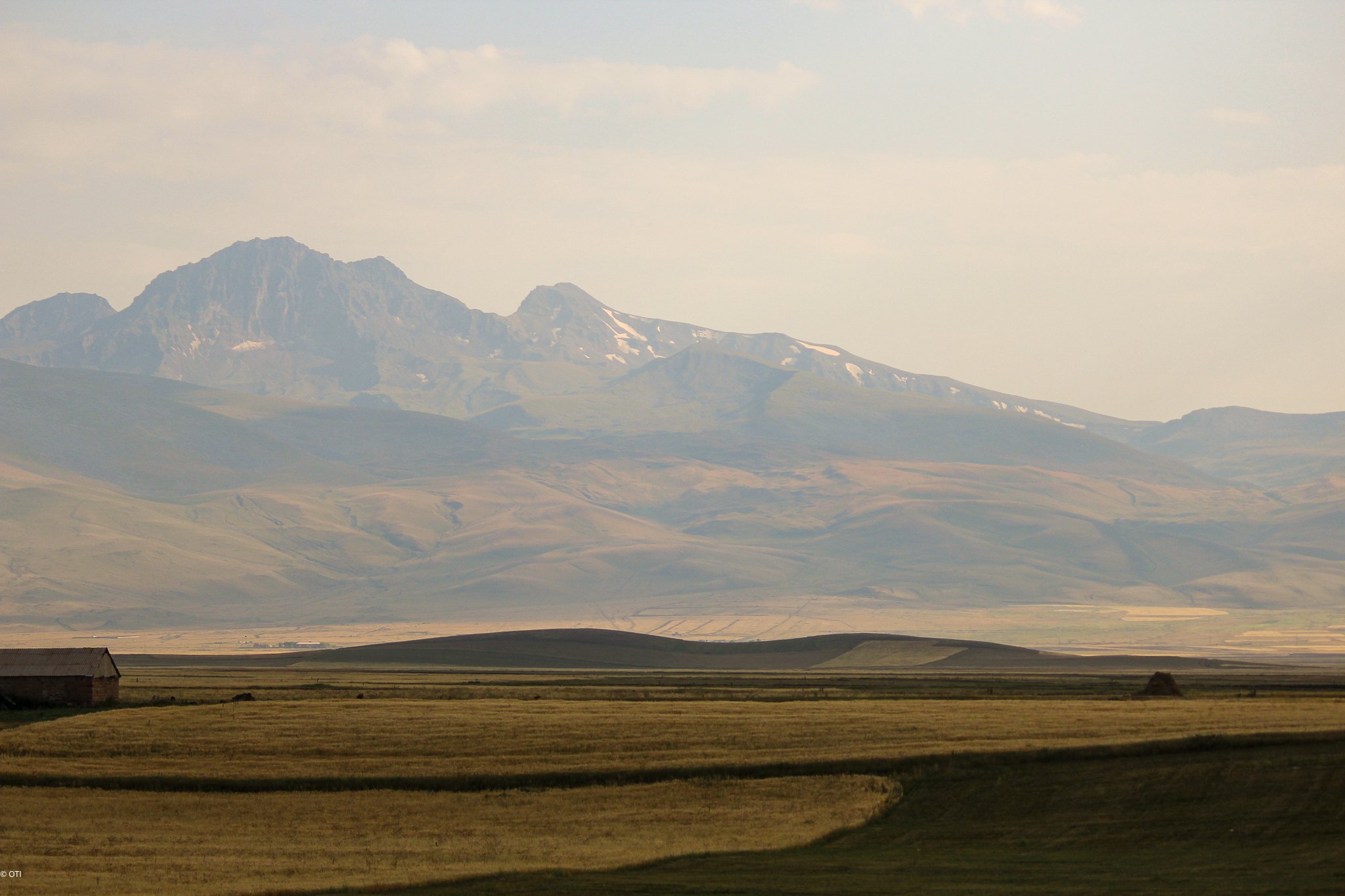 The countryside outside of Yerevan, Armenia.