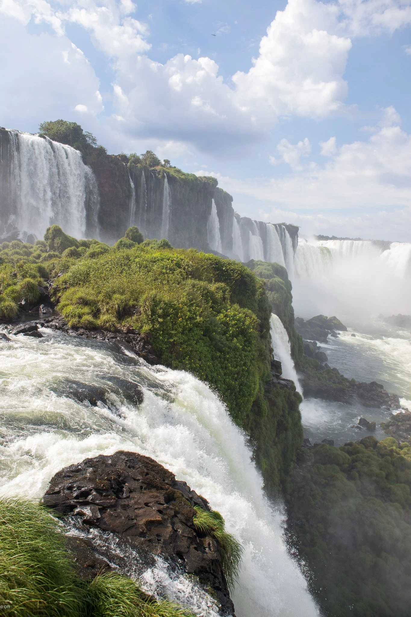 Iguazu Falls in Paraná, Brazil