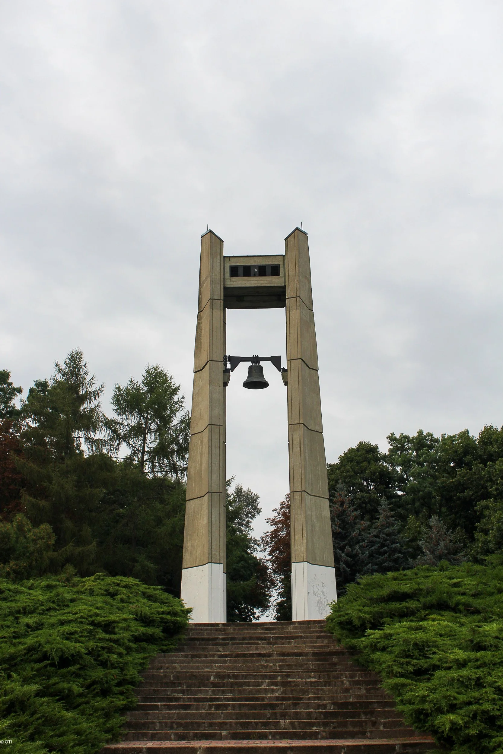 Bell of Peace and Friendship Among Nations in Citadel Park - Poznań, Poland