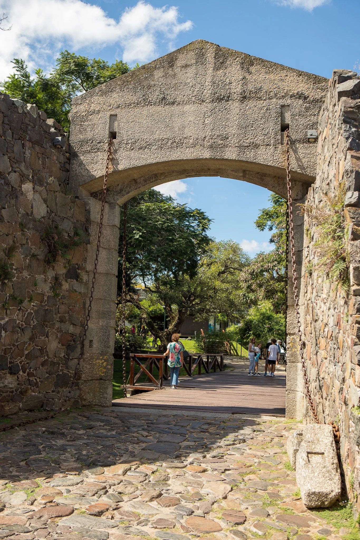 Portón de Campo of San Miguel Bastion - Colonia del Sacramento, Uruguay.
