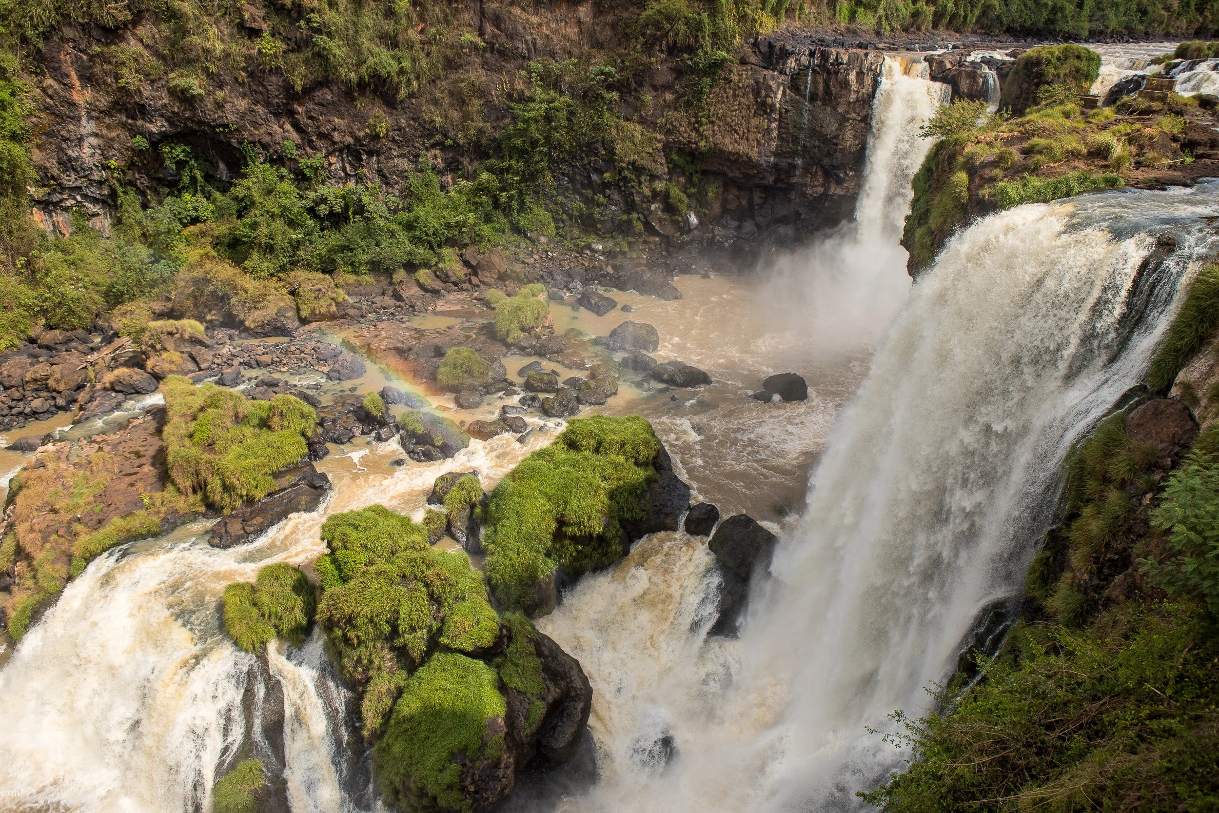 Monday Falls in Ciudad del Este, Paraguay