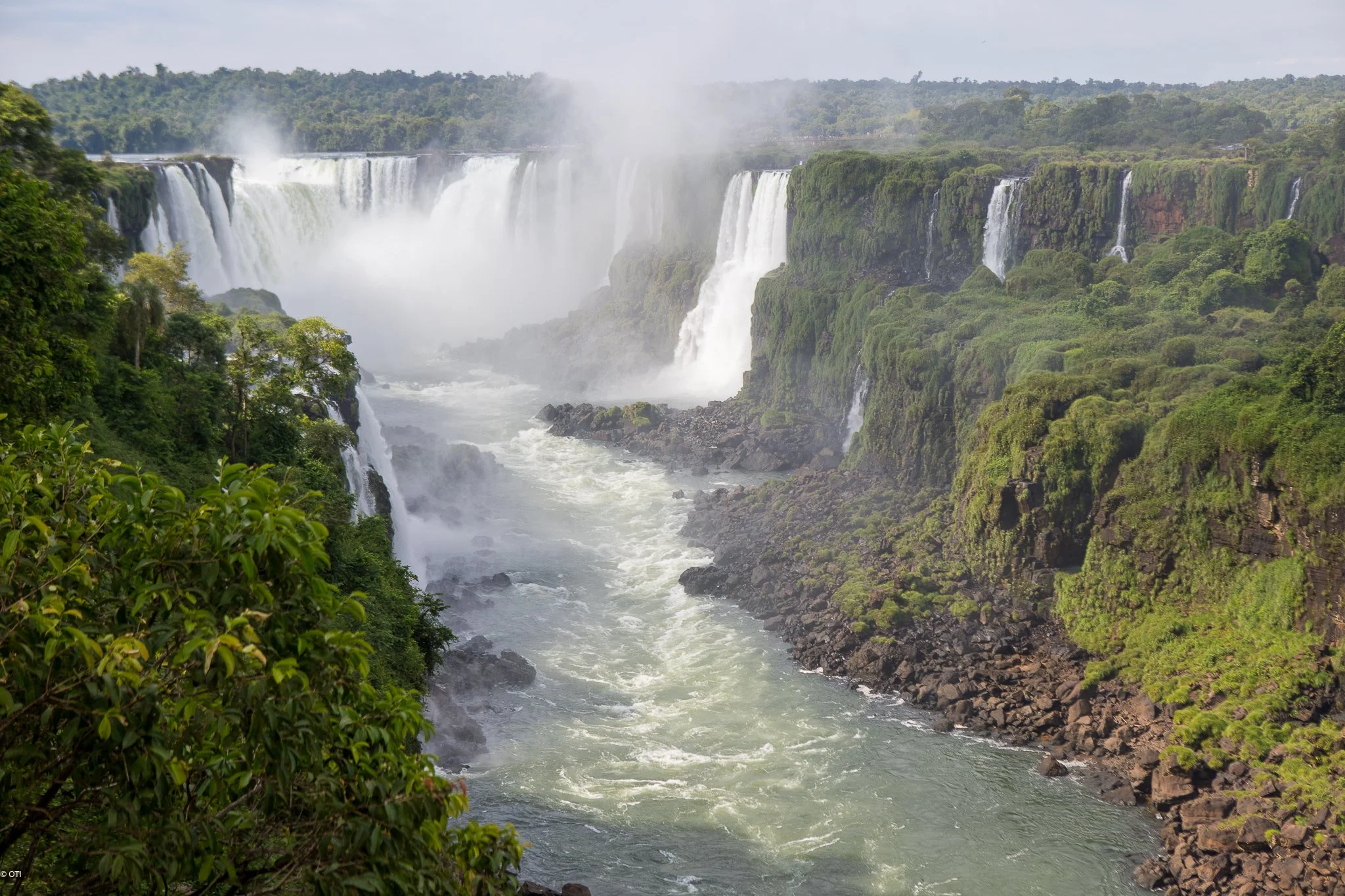 Iguazu Falls in Paraná, Brazil