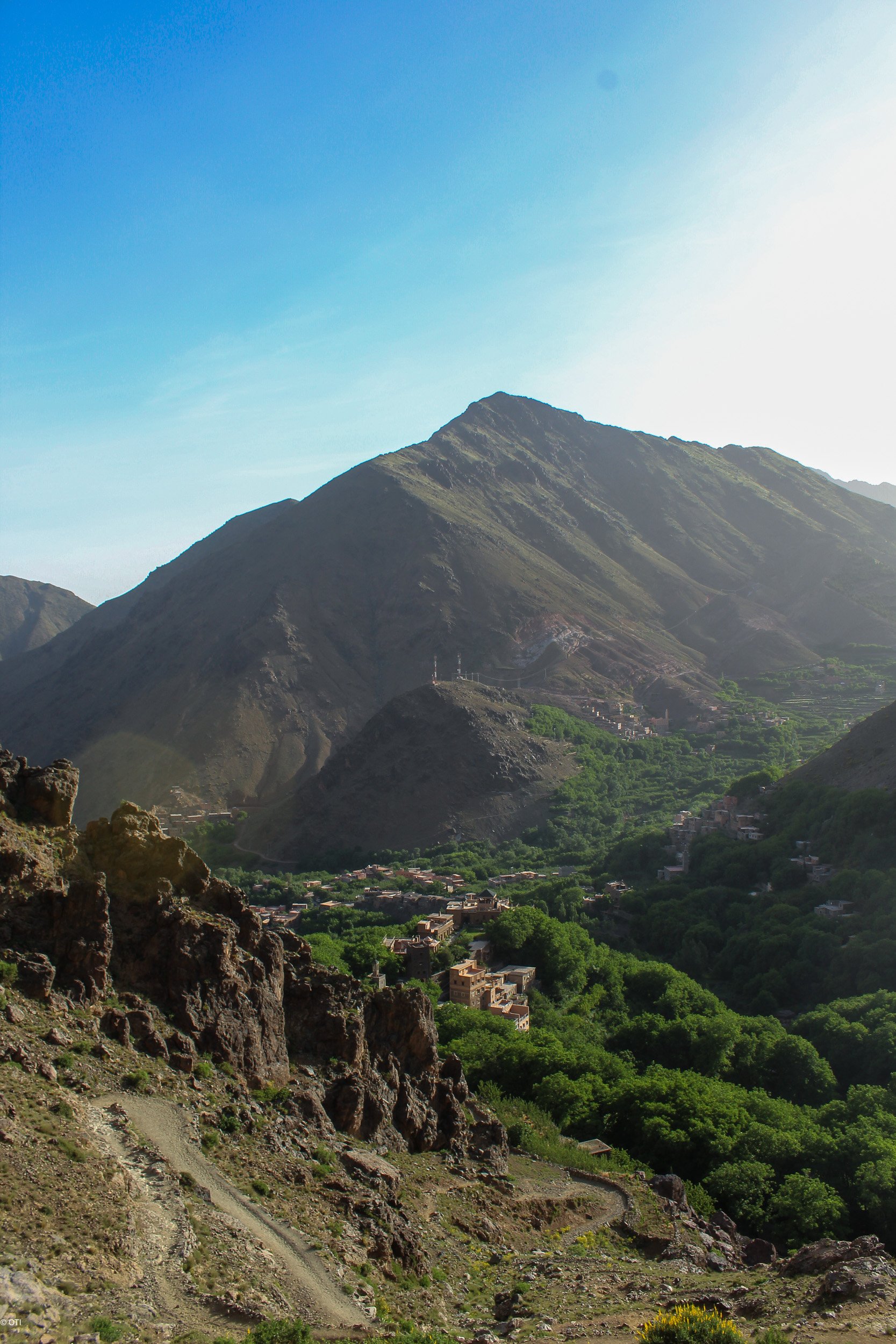 Toubkal National Park in Morocco.