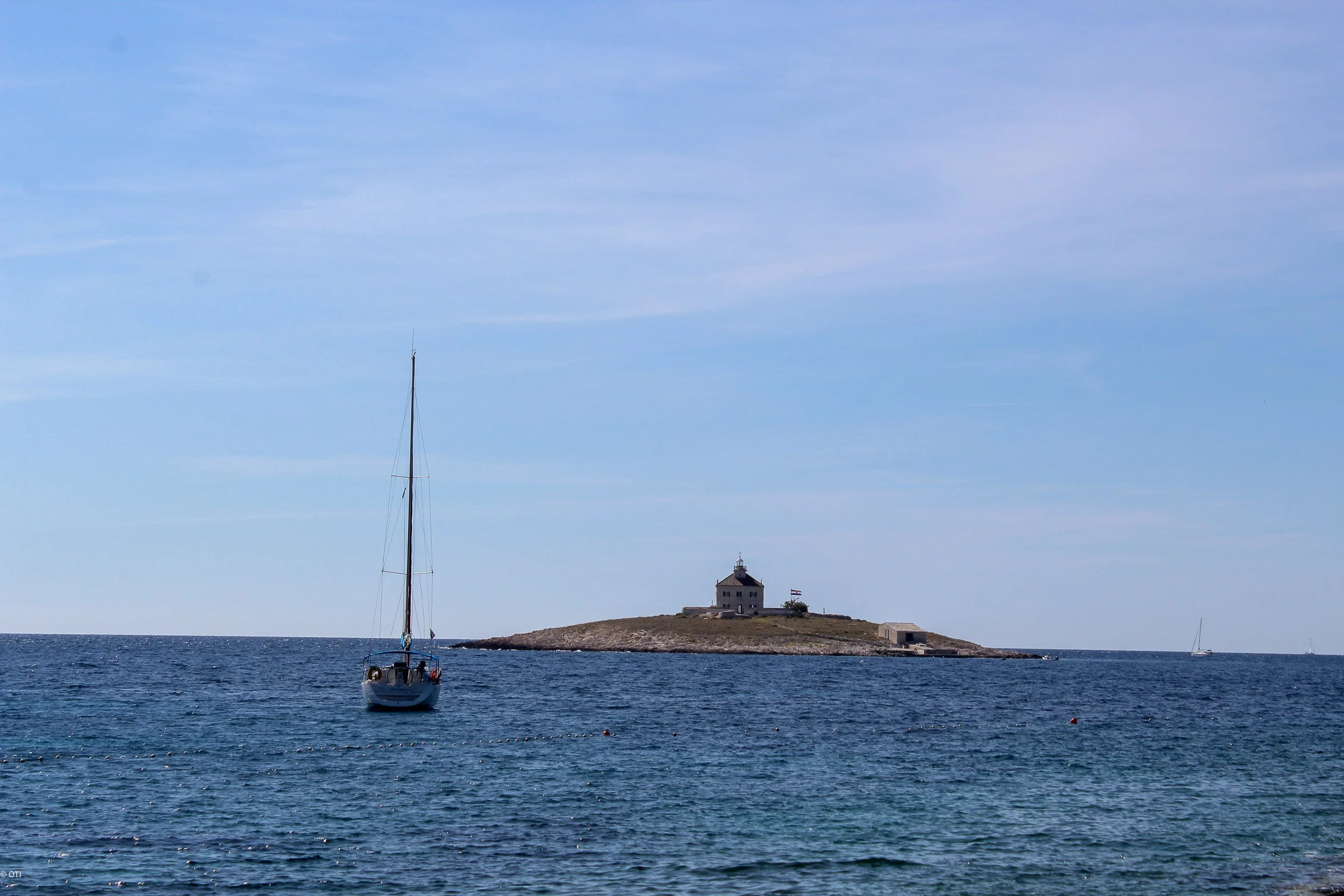 Pokonji Dol Lighthouse - Hvar, Croatia.