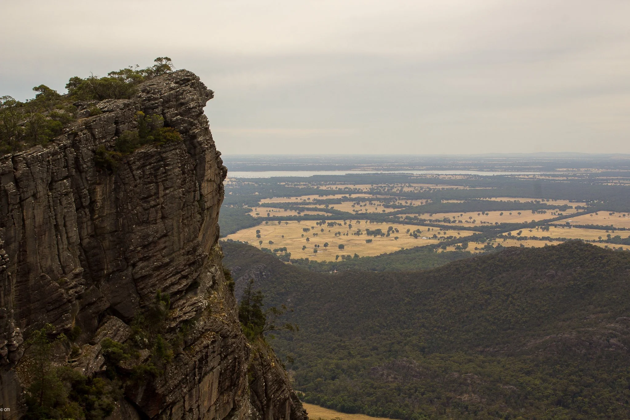 The Pinnacle in Grampians National Park in Victoria, Australia.