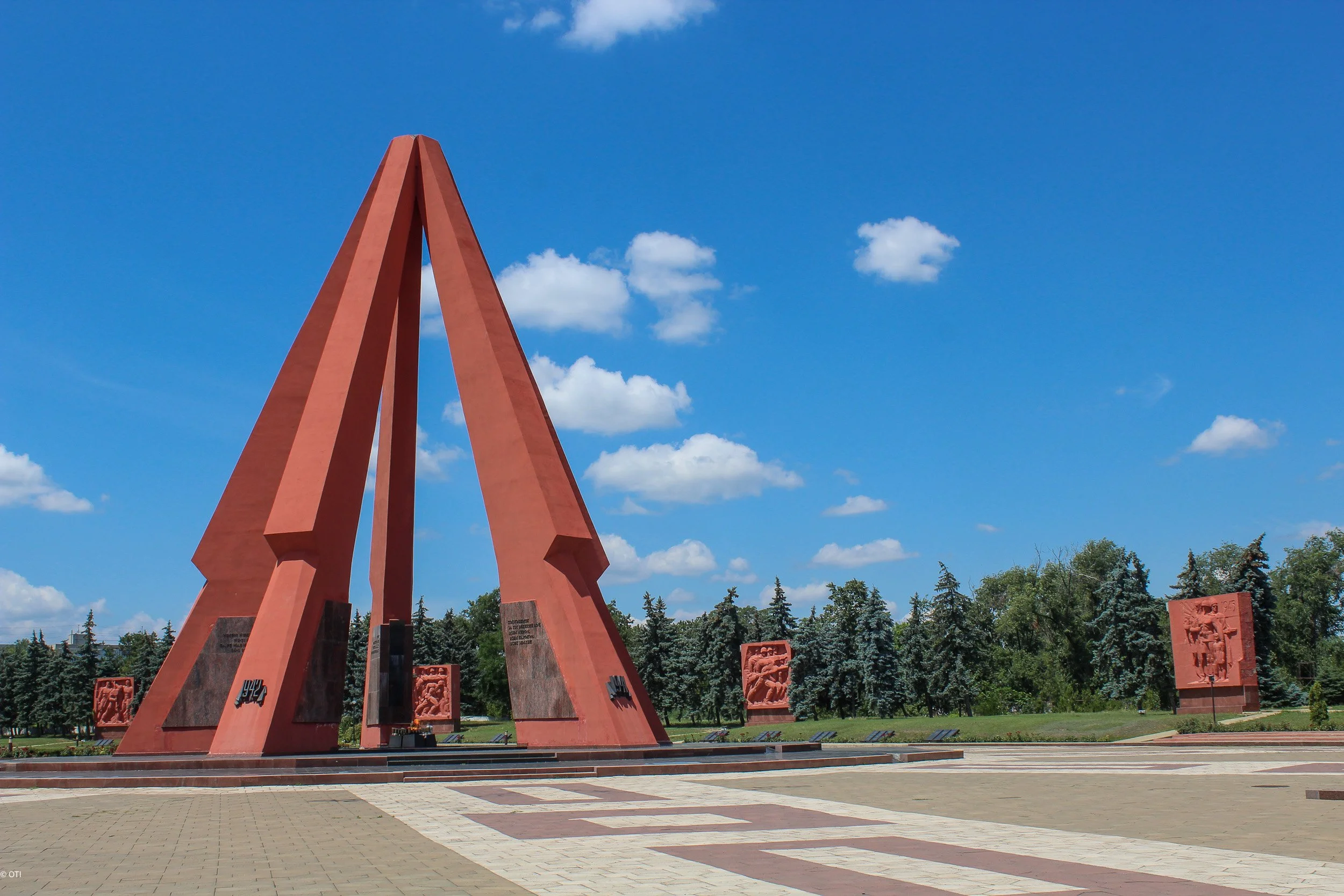 Eternity Memorial Complex in Chisinau, Moldova