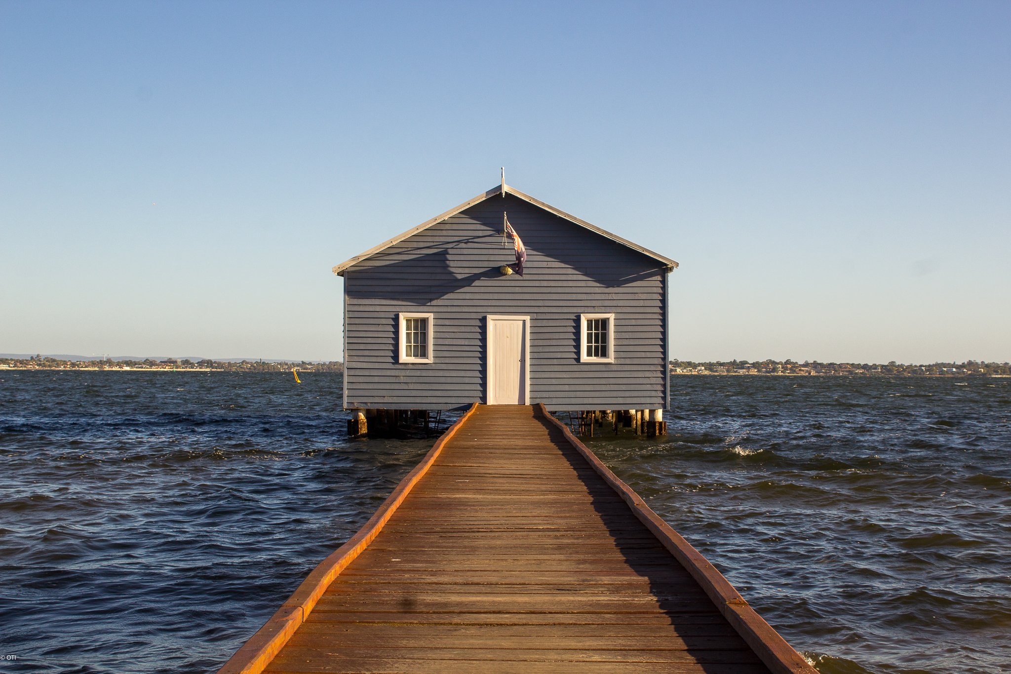Blue Boat House in Kings Park and Botanic Garden - Perth, Australia