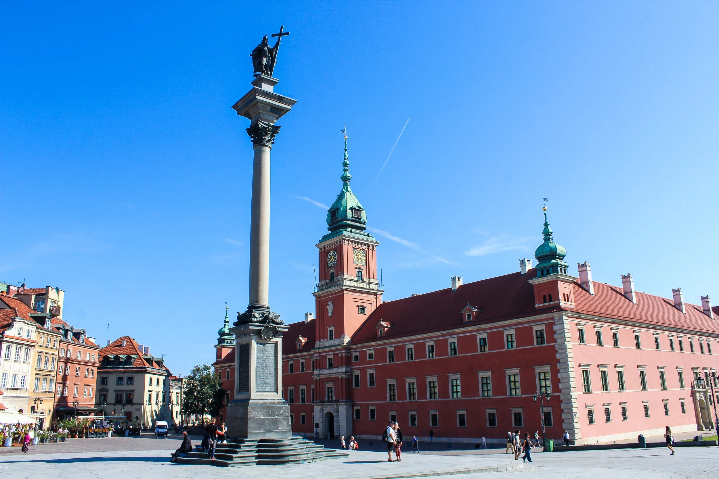 Plac Zamkowy in Warsaw, Poland