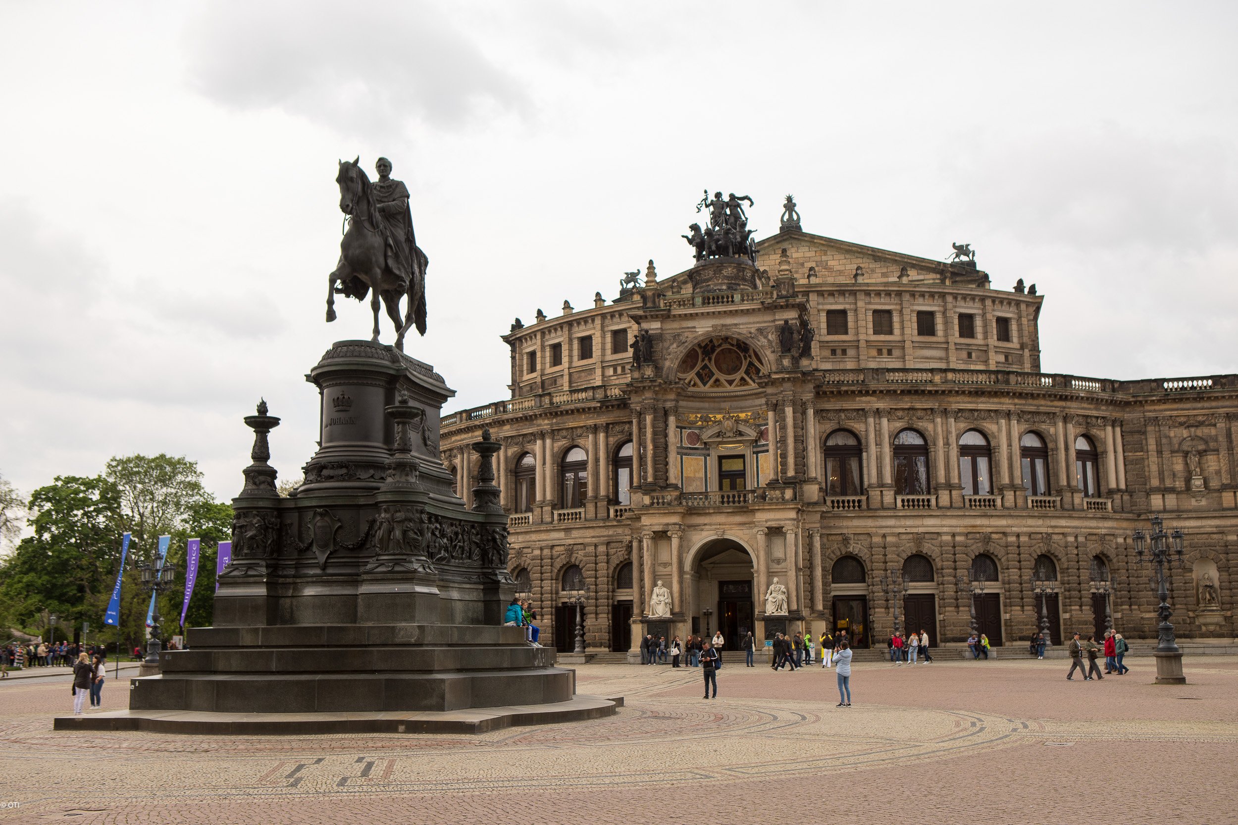 Semperoper in Dresden, Germany